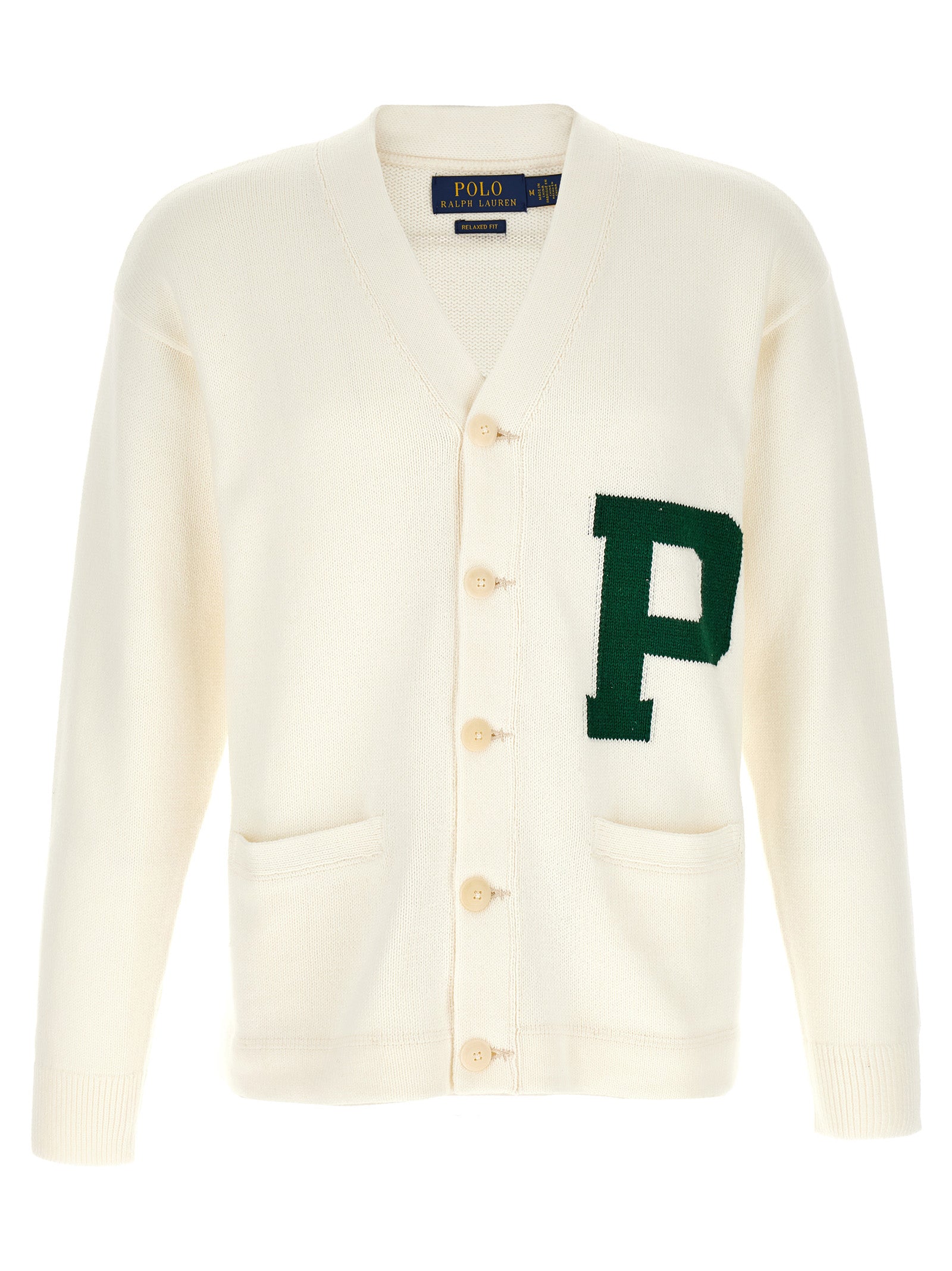 Polo Ralph Lauren Baumwoll-Cardigan in Zweifarbenoptik