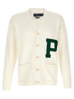 Polo Ralph Lauren Baumwoll-Cardigan in Zweifarbenoptik
