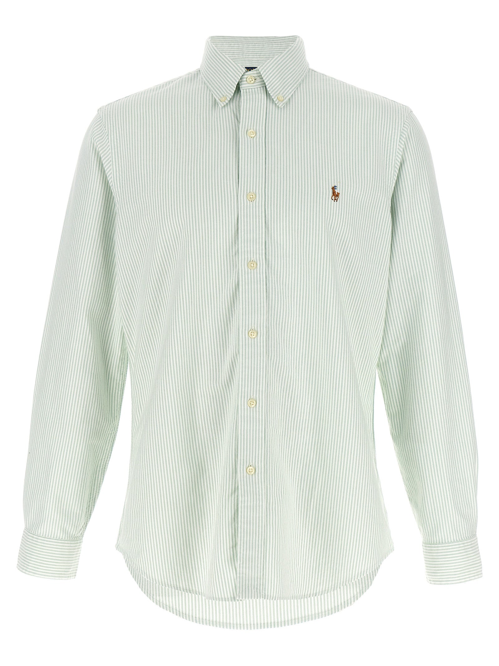 Polo Ralph Lauren Zweifarbige Baumwollbluse