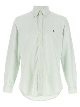 Polo Ralph Lauren Zweifarbige Baumwollbluse