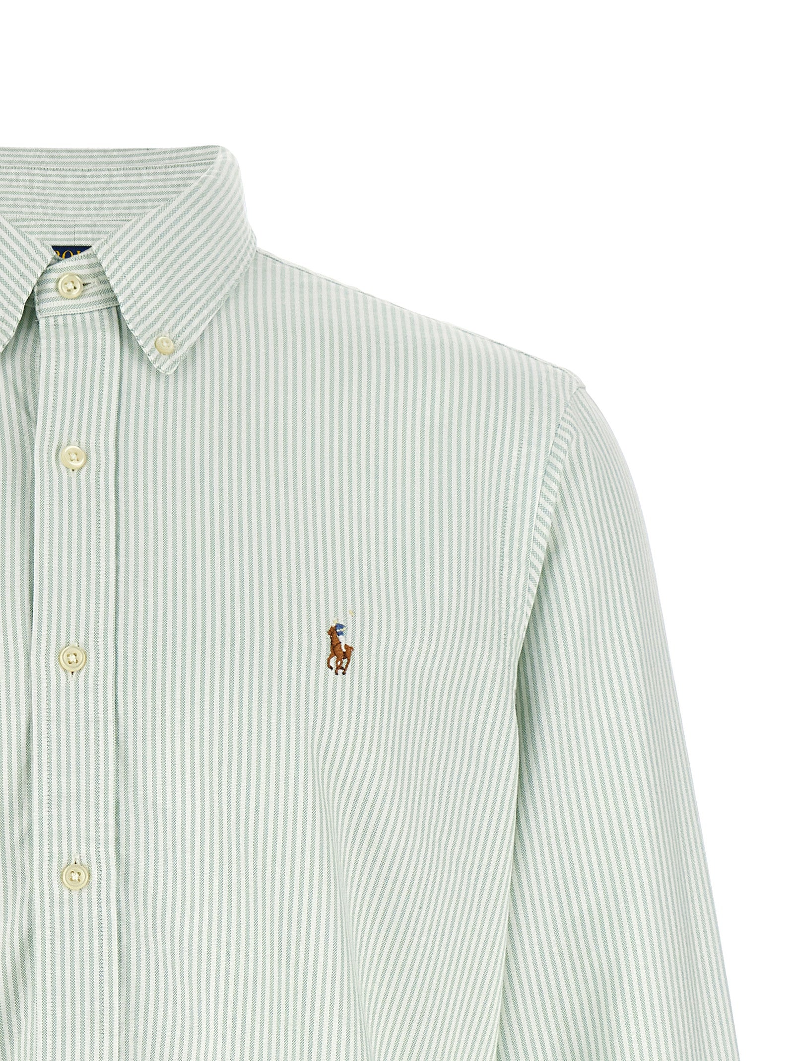 Polo Ralph Lauren Zweifarbige Baumwollbluse