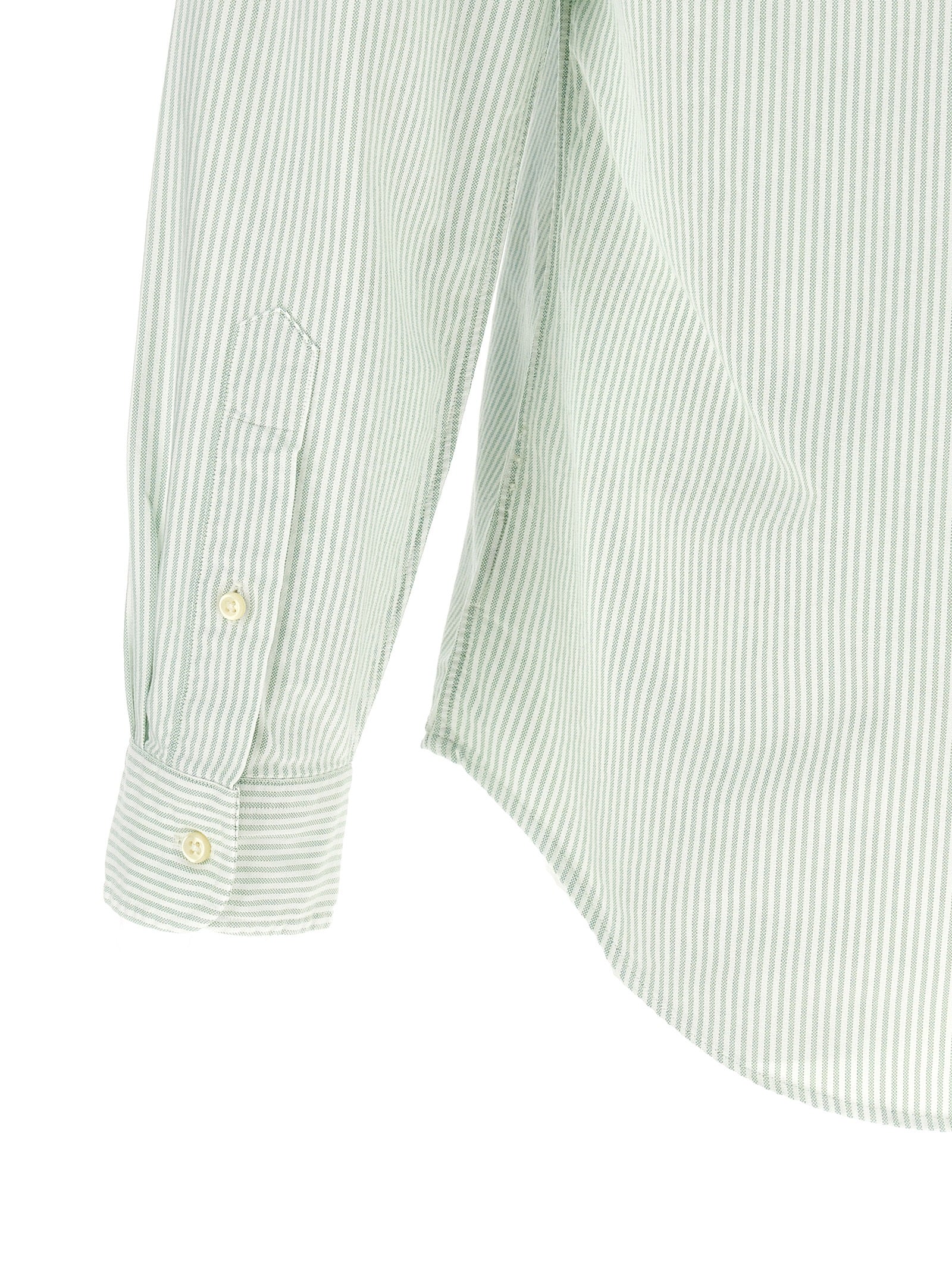 Polo Ralph Lauren Zweifarbige Baumwollbluse