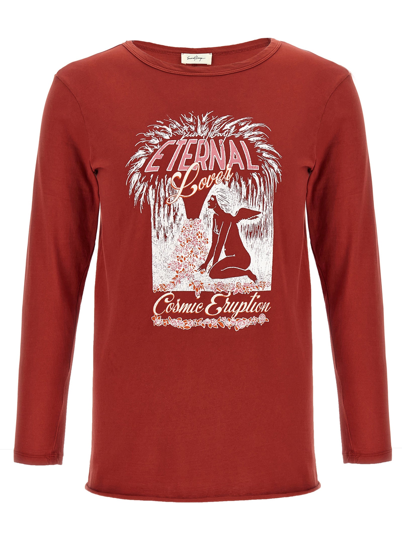 SECOND/LAYER Mehrfarbiges Baumwoll-T-Shirt