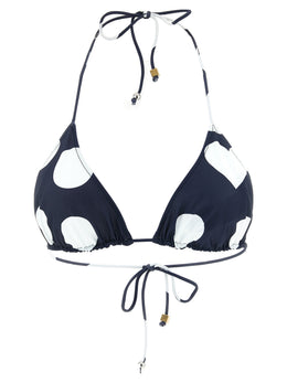 Jacquemus Blauer Bikini aus Polyamid