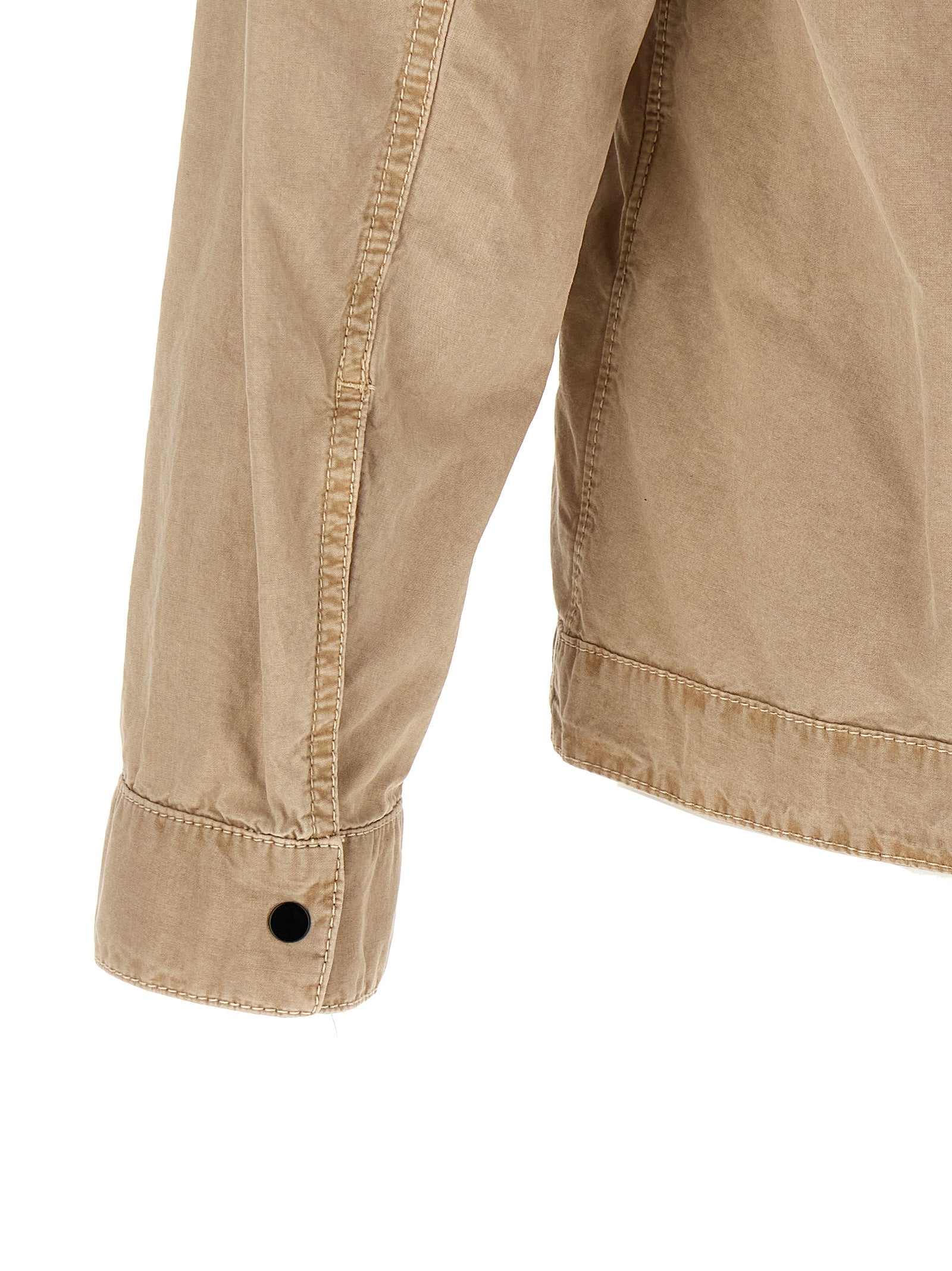 Stone Island Beige Cotton Blouse