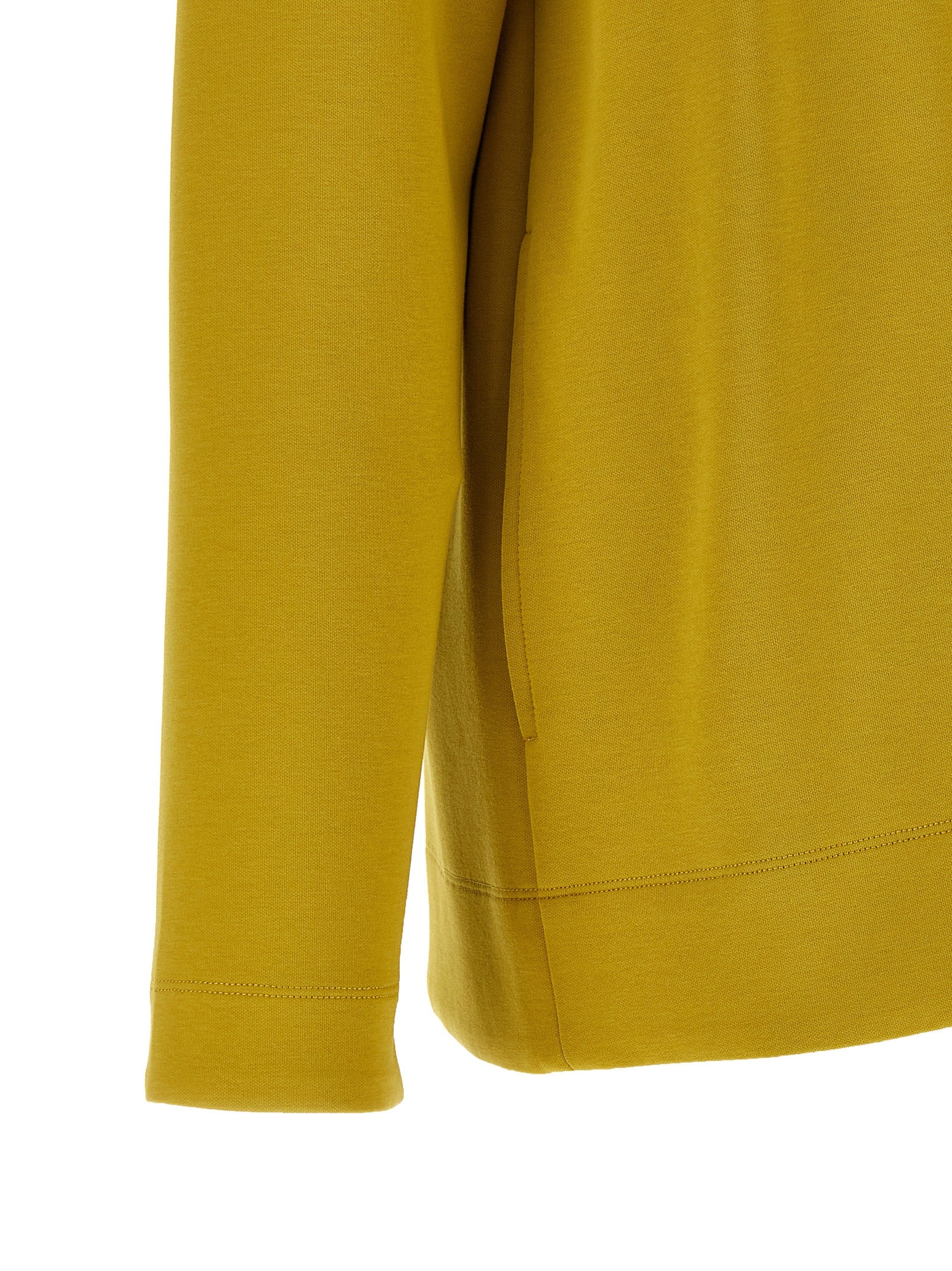 'S Max Mara Zweifarbige Baumwollkapuzenjacke