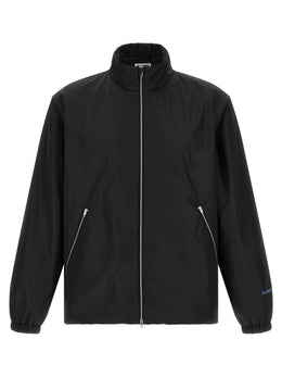 Jil Sander Schwarze Polyester-Jacke