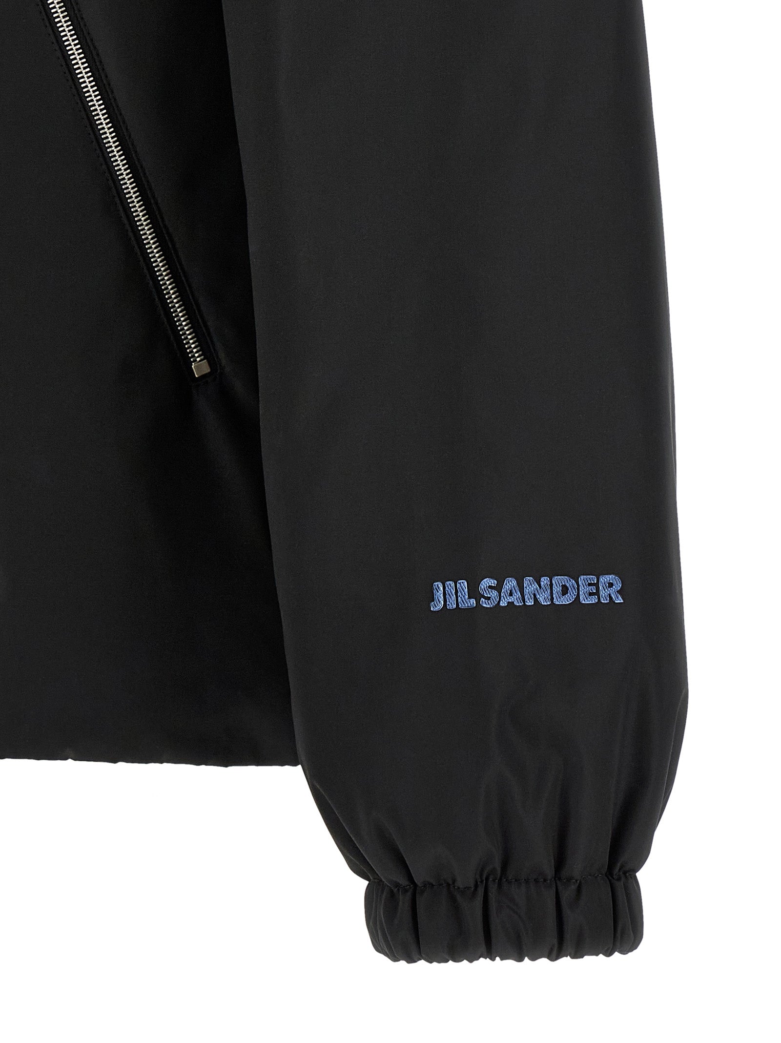 Jil Sander Schwarze Polyester-Jacke