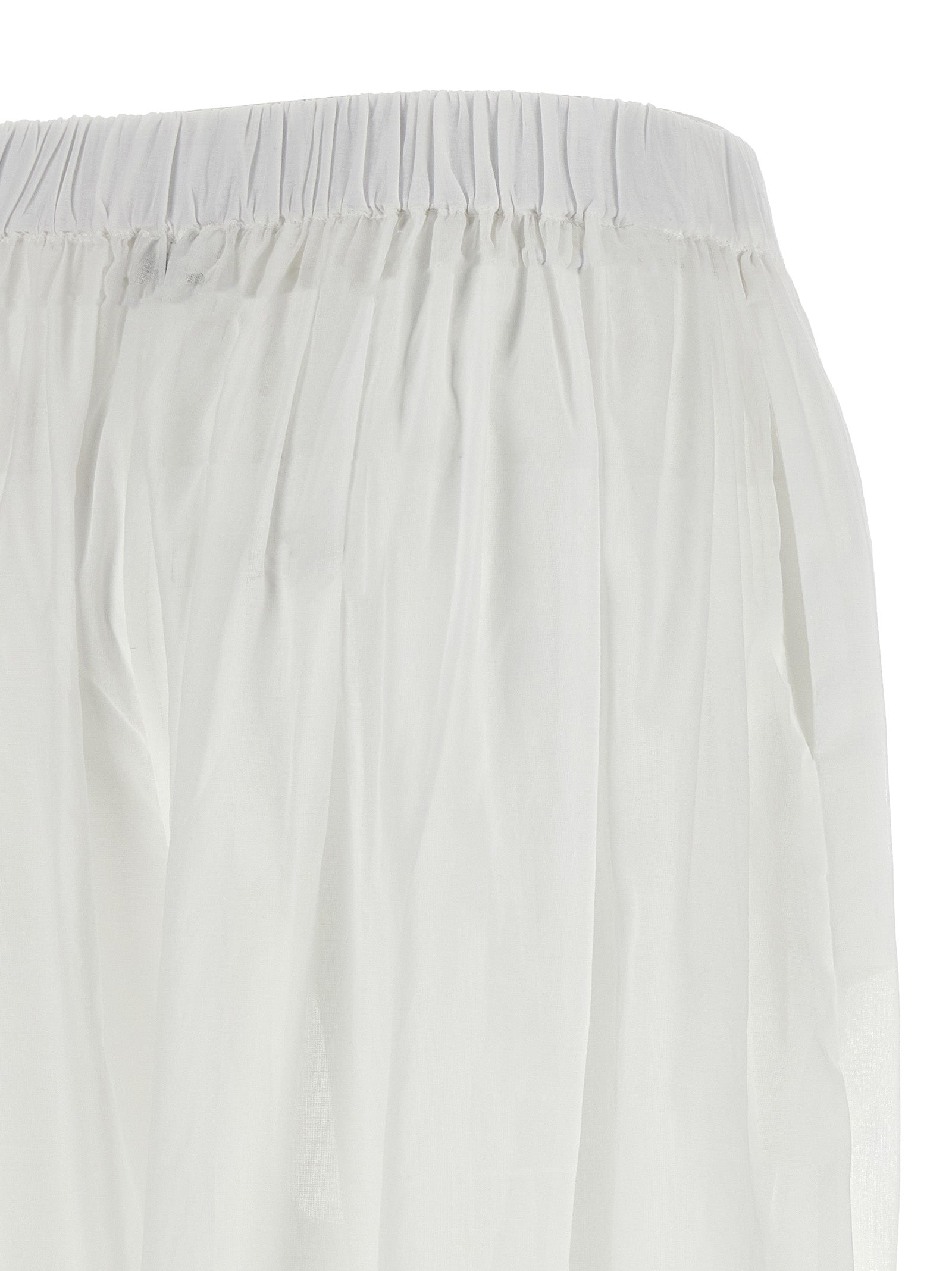 The Andamane Weiße Baumwollhose im Casual-Look