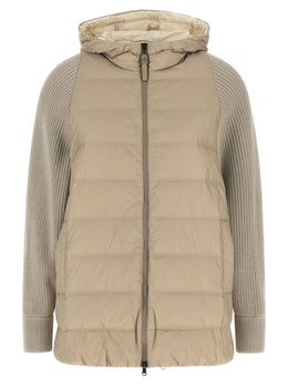 Brunello Cucinelli Beiger Wollmantel
