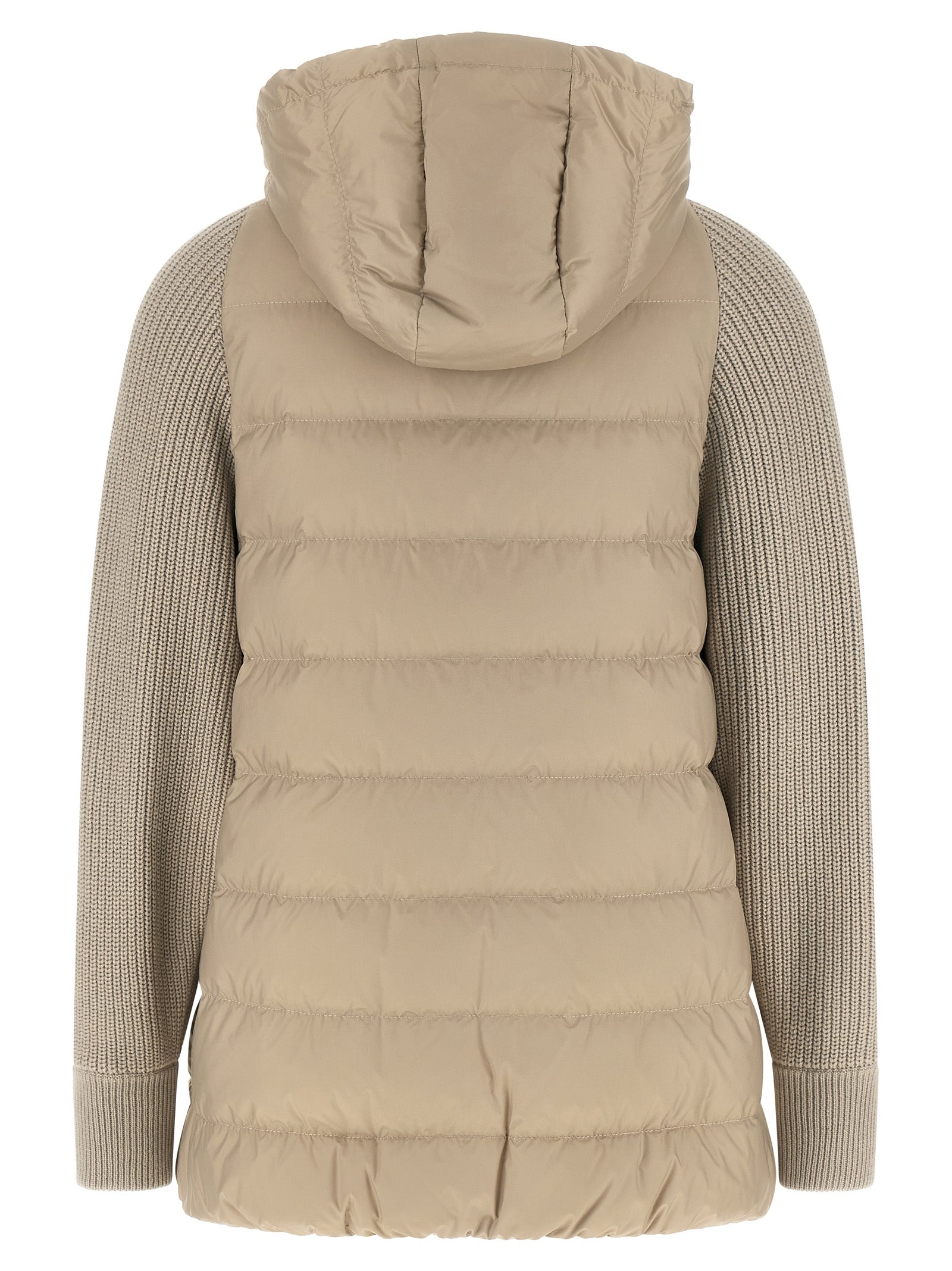 Brunello Cucinelli Beiger Wollmantel