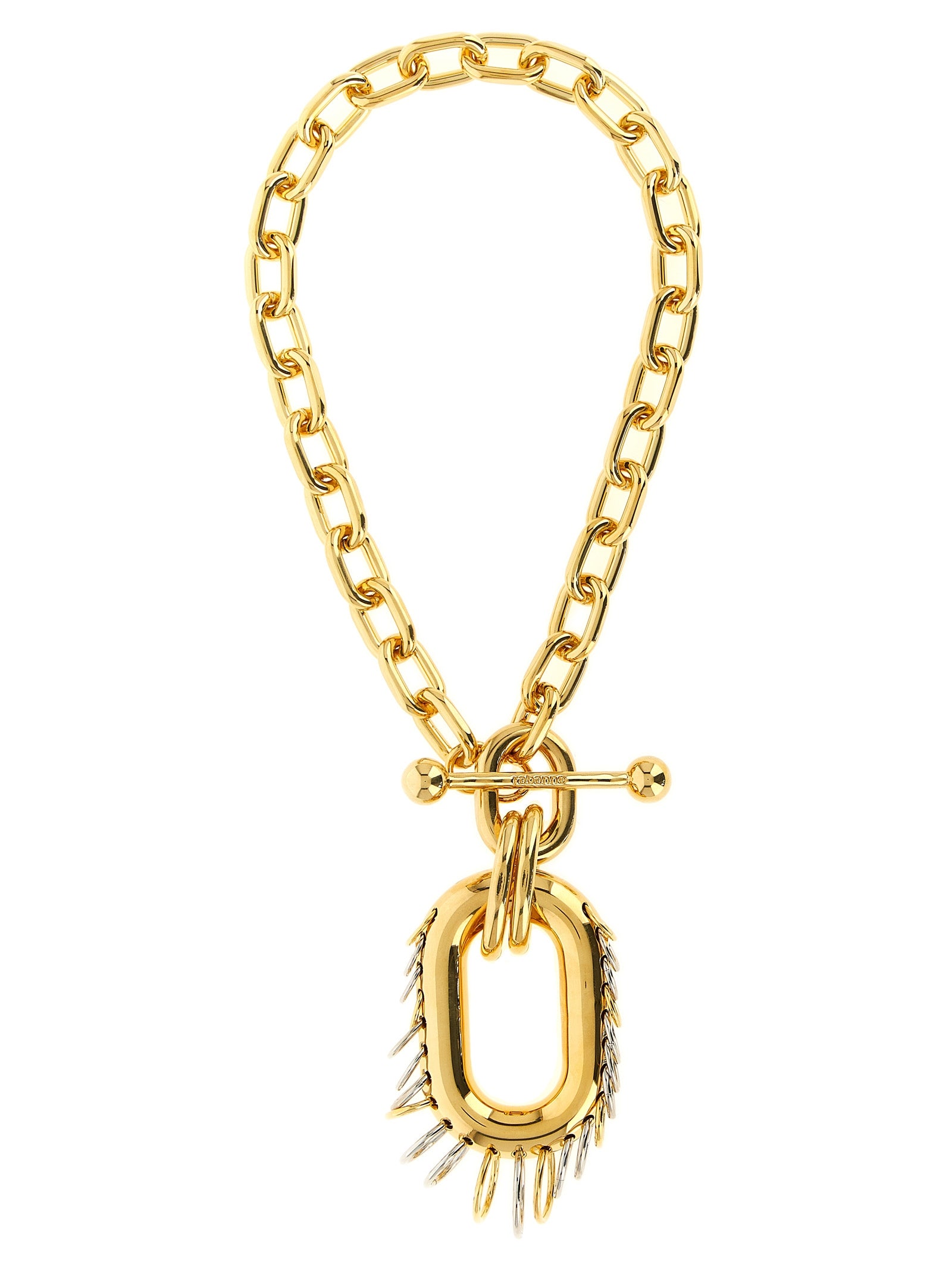 Paco Rabanne Goldfarbene Halskette