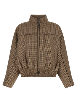 Brunello Cucinelli Brauner Jackett aus Schurwolle