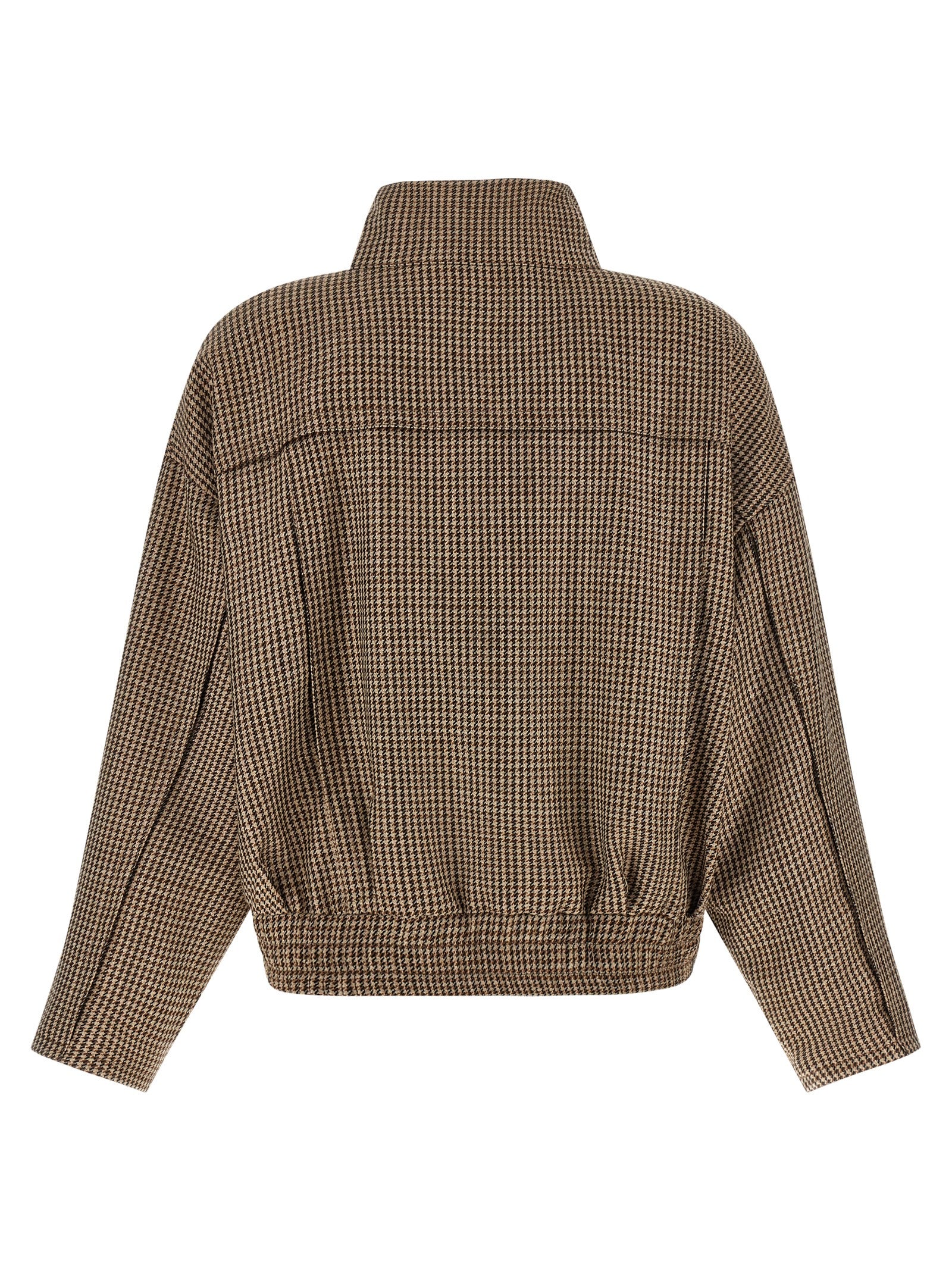 Brunello Cucinelli Brauner Jackett aus Schurwolle
