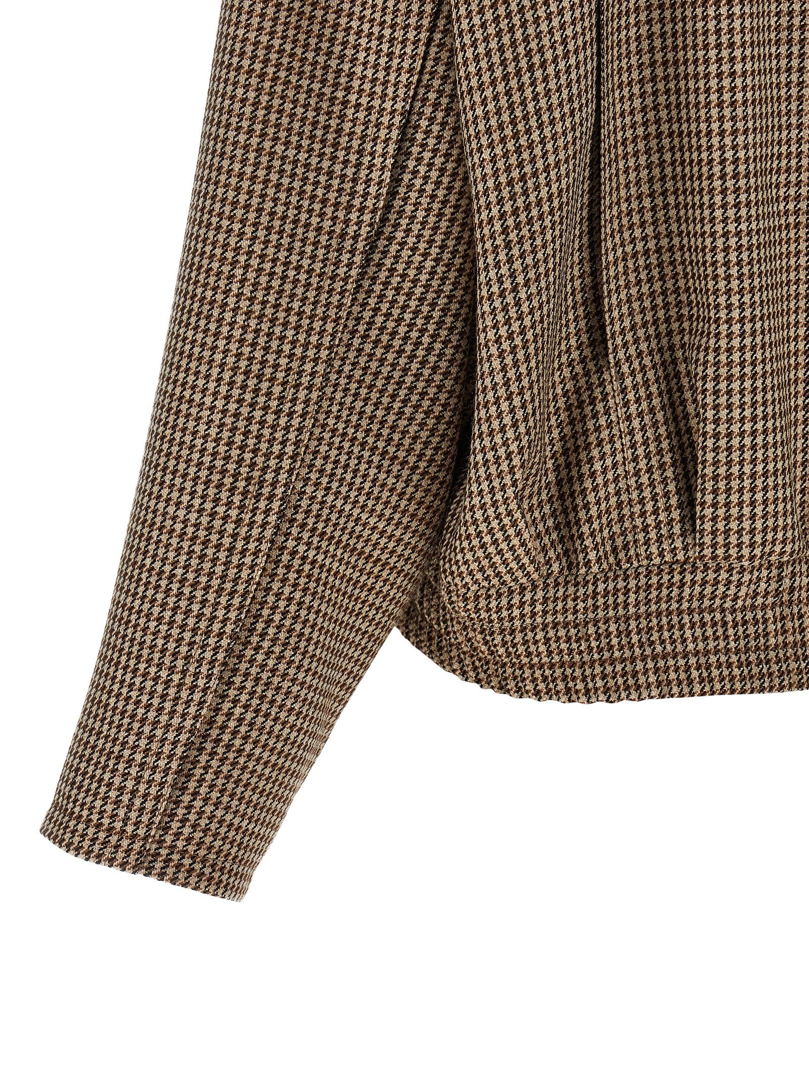 Brunello Cucinelli Brauner Jackett aus Schurwolle