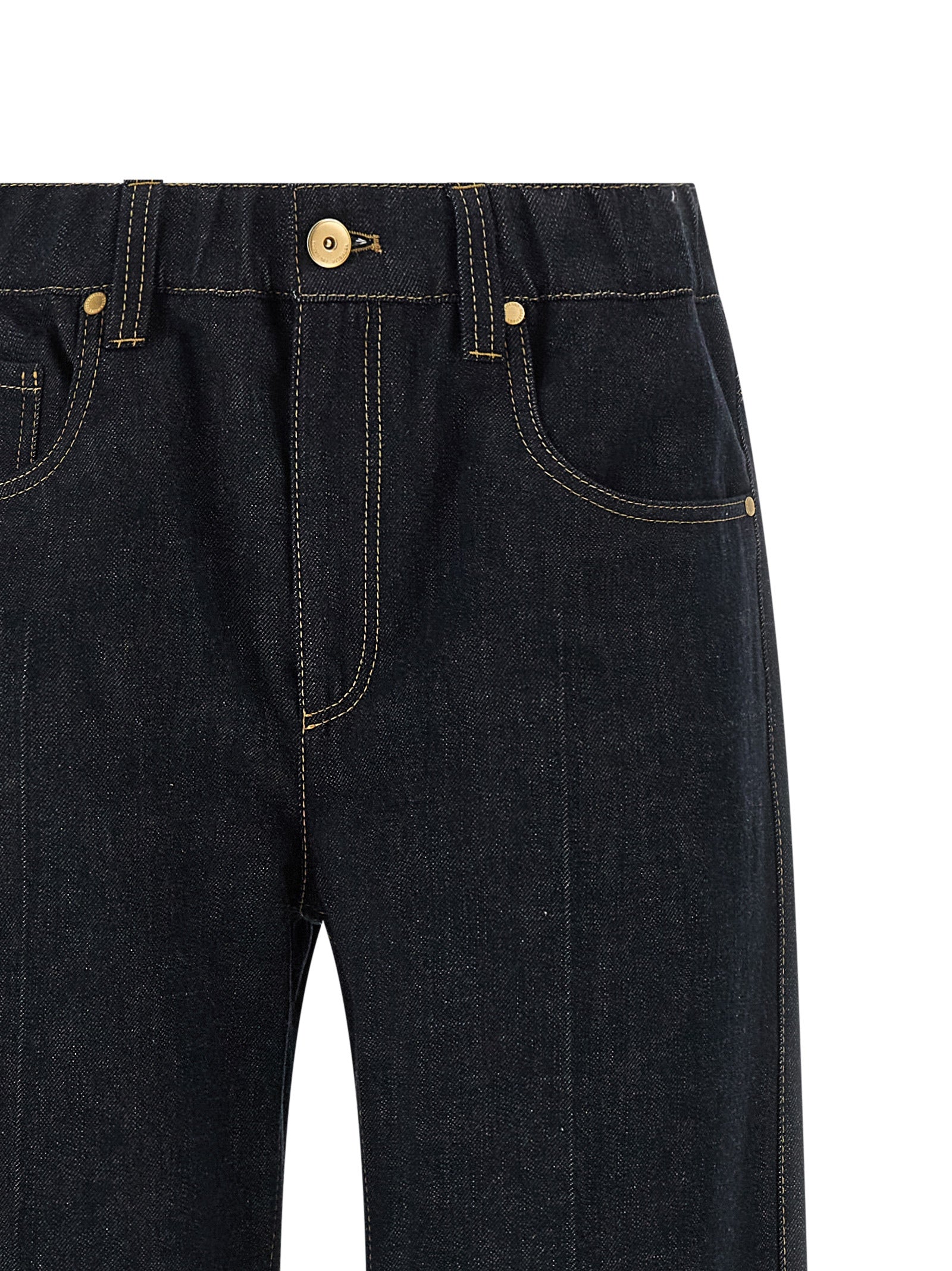 Brunello Cucinelli Blaue Baumwolljeans Denim