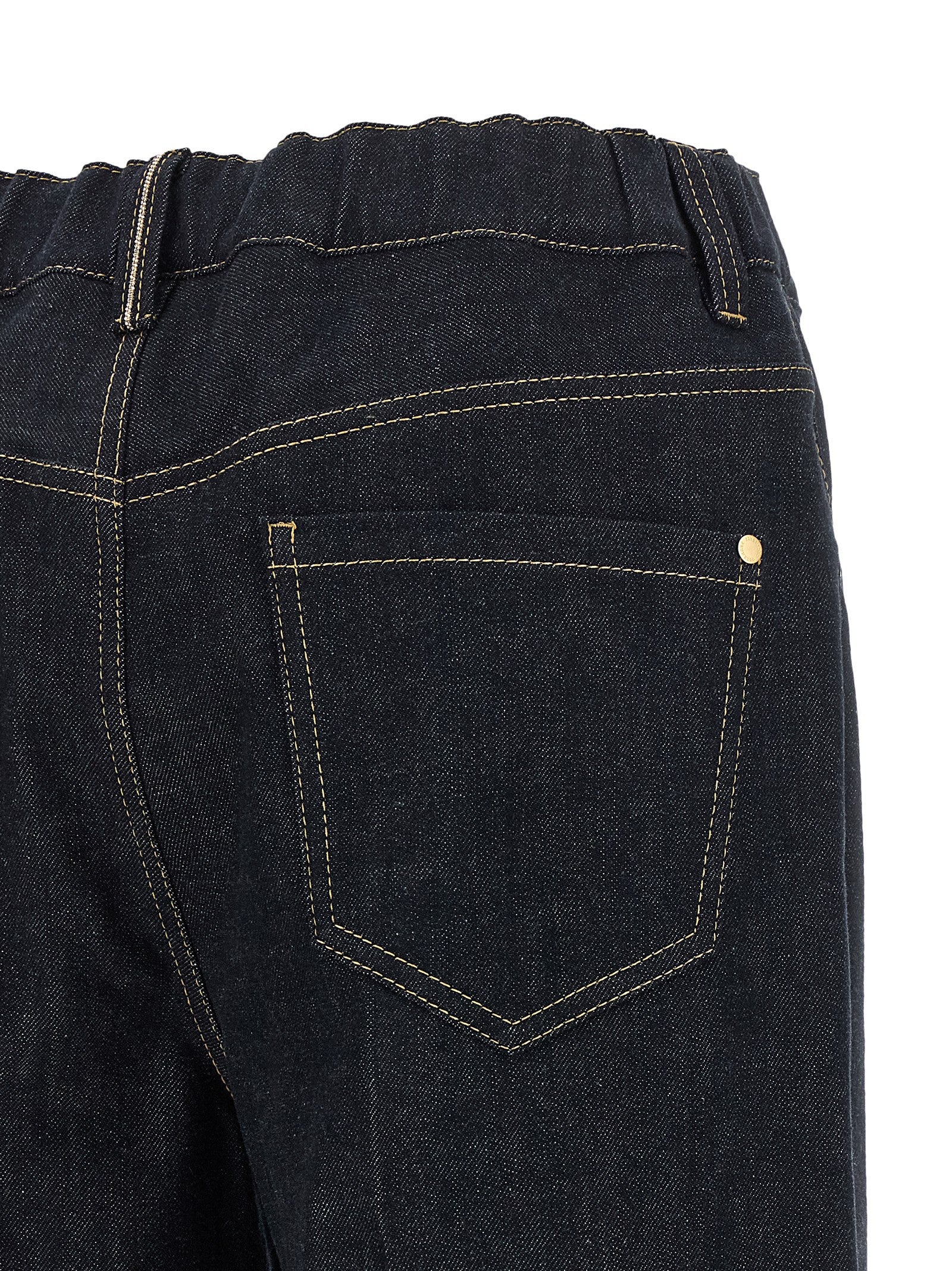Brunello Cucinelli Blaue Baumwolljeans Denim