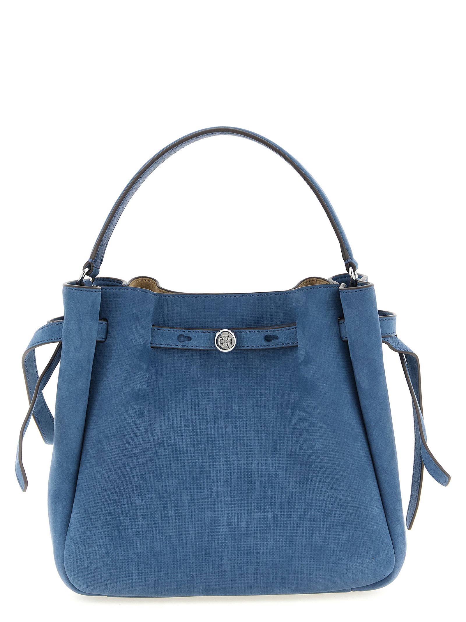 Tory Burch Handtasche aus blauem Lammleder