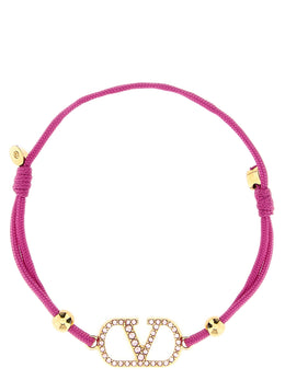 Valentino Garavani Mehrfarbiges Polyester-Armband