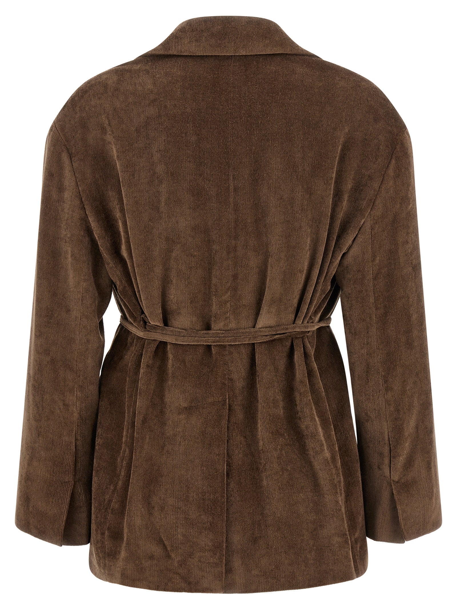 Brunello Cucinelli Brauner Viskose-Blazer
