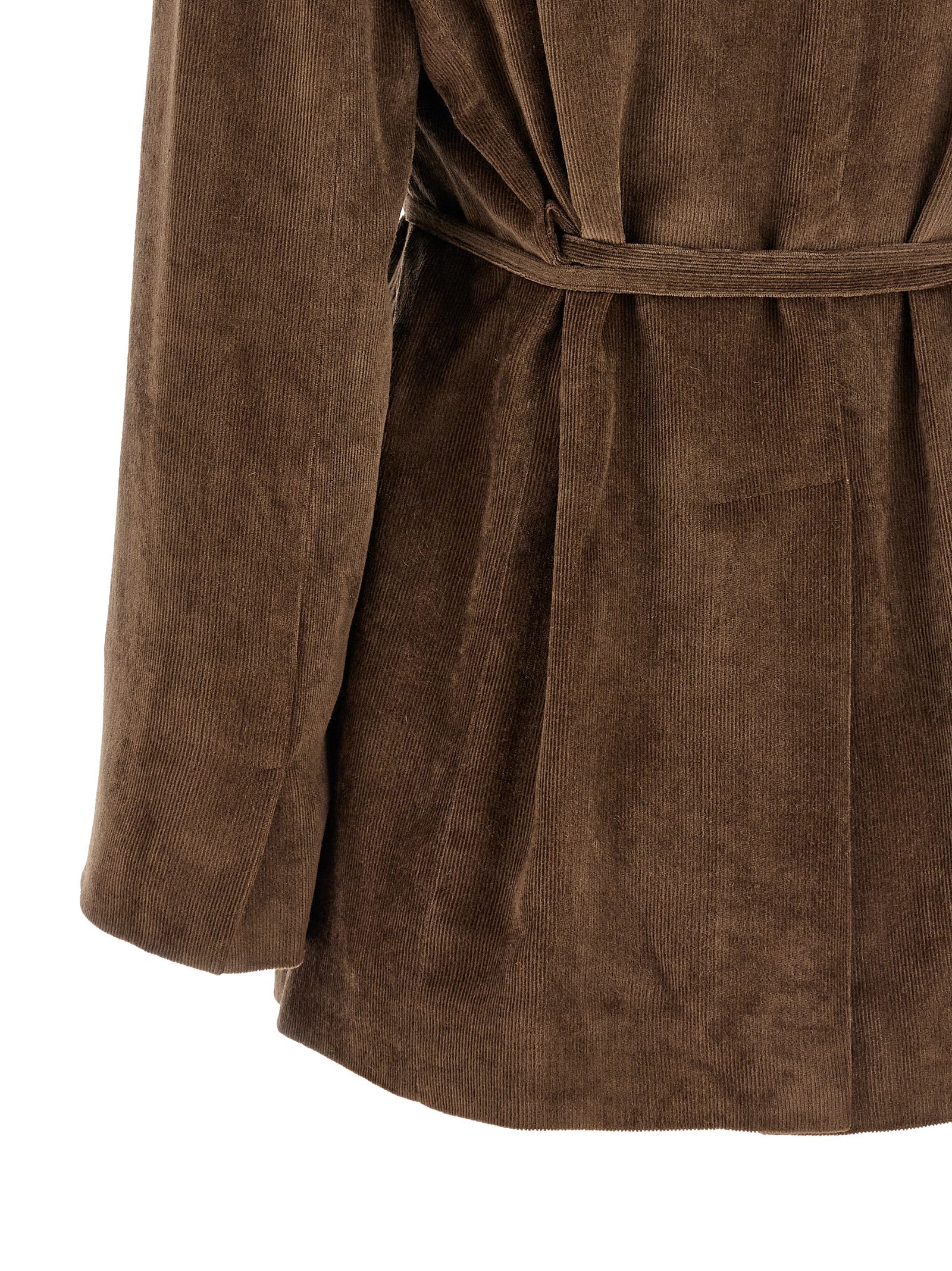 Brunello Cucinelli Brauner Viskose-Blazer