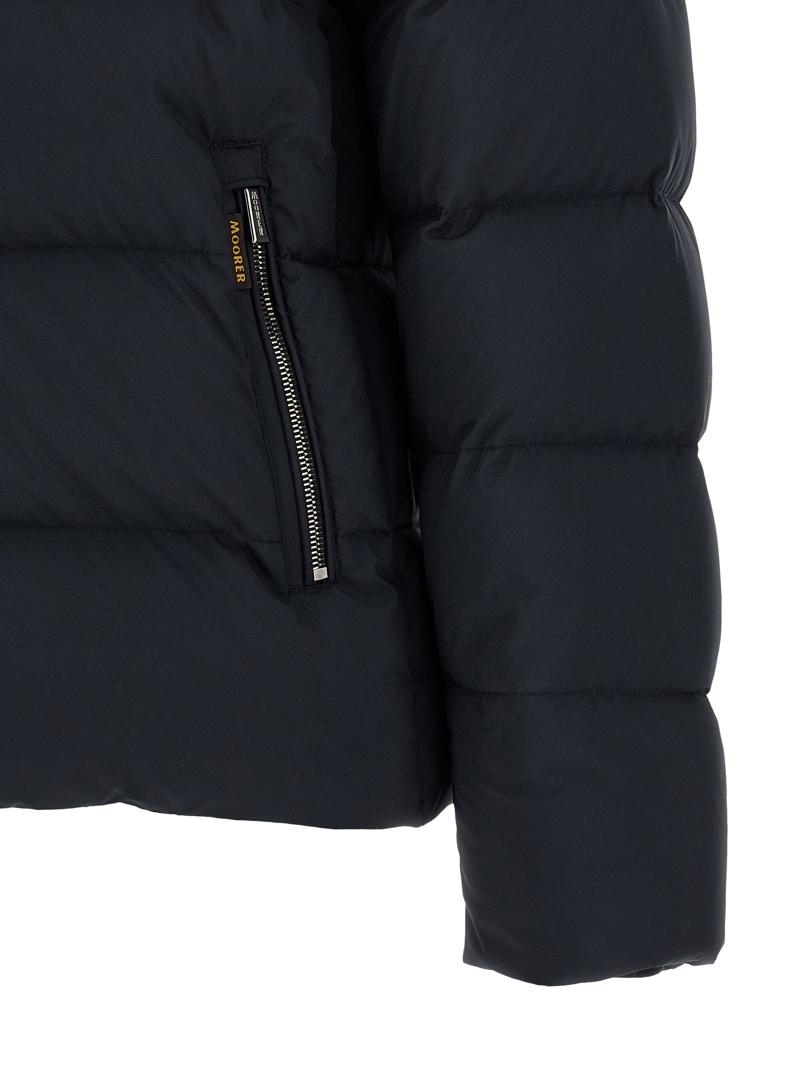 MooRER Blauer Wollbomber