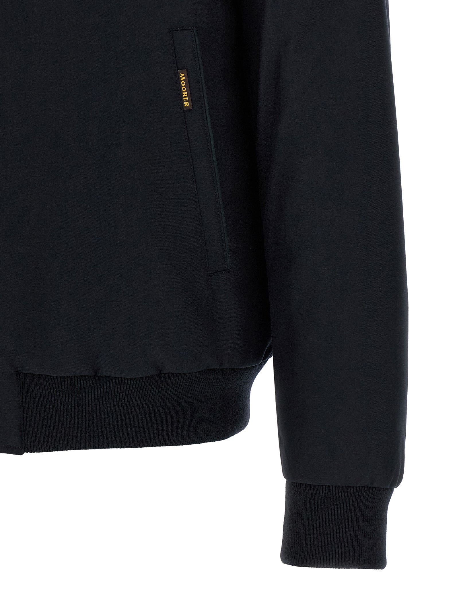 MooRER Blauer Wollbomber