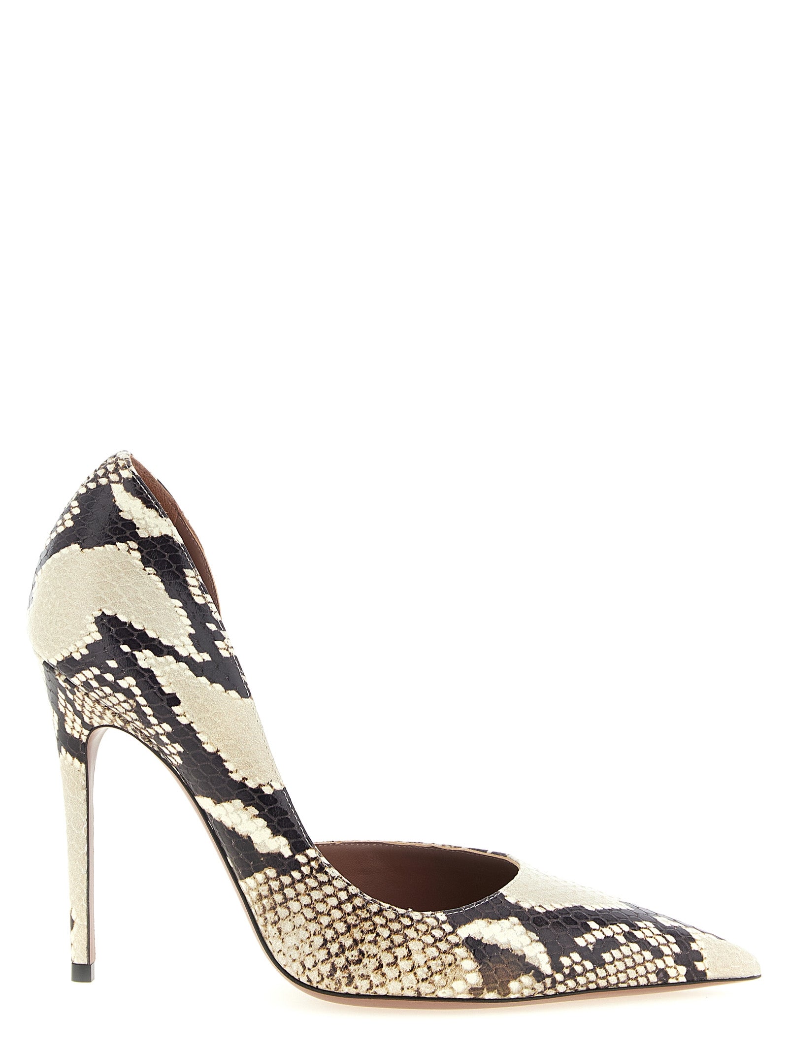Paris Texas Beige Kalbsleder Pumps mit hohem Absatz