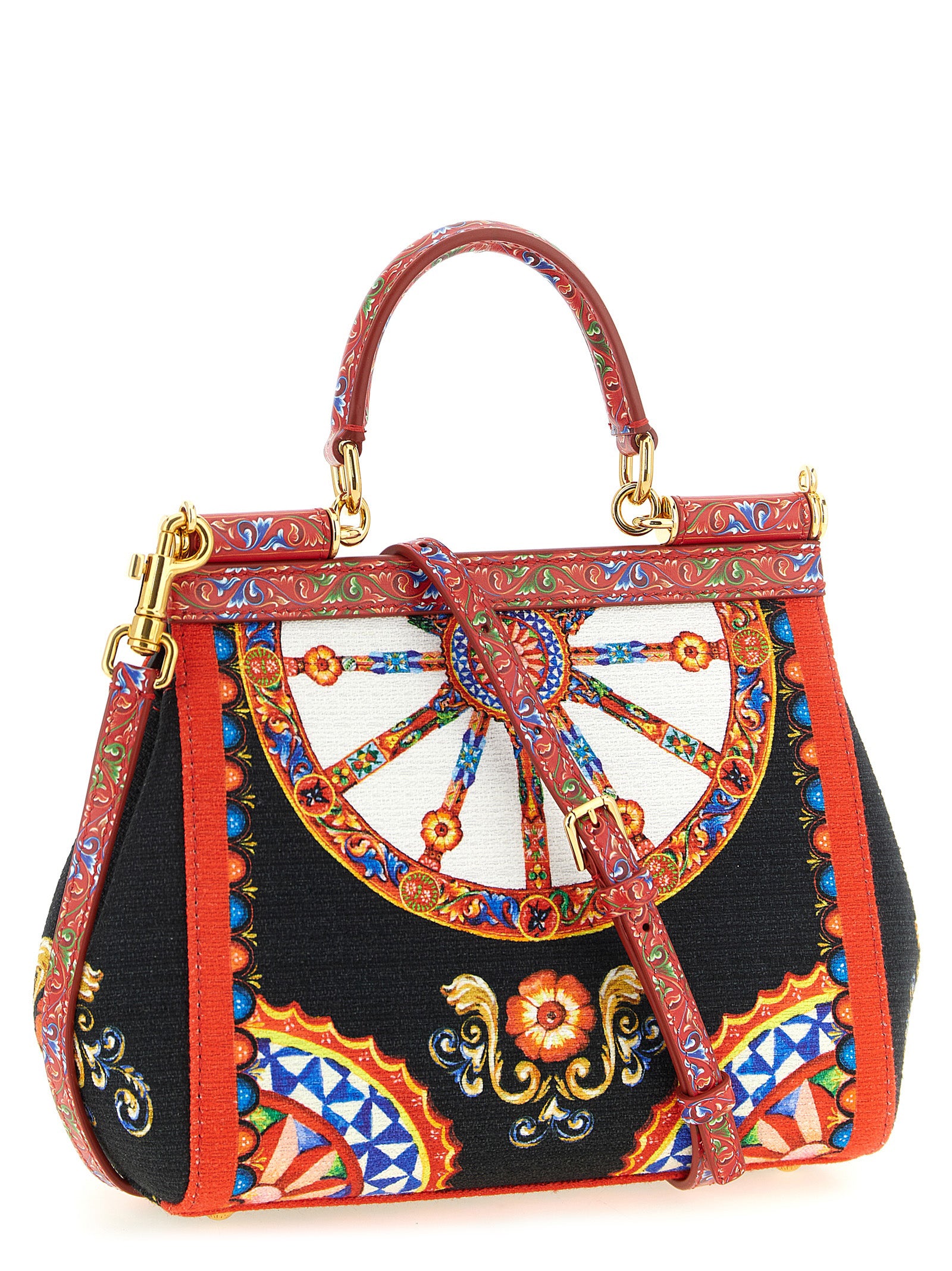 Dolce & Gabbana Multicolor Viscose Handbag