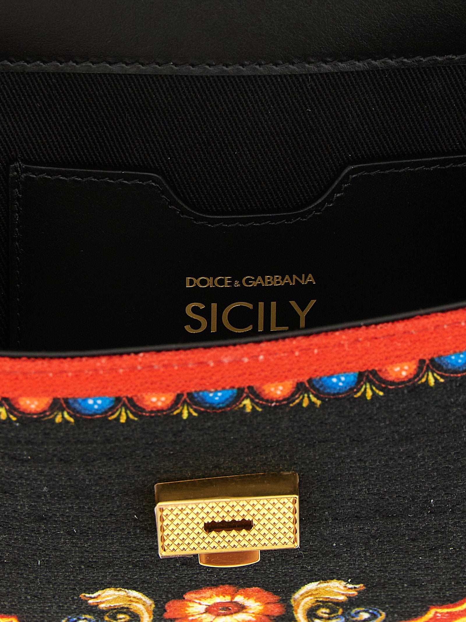 Dolce & Gabbana Multicolor Viscose Handbag