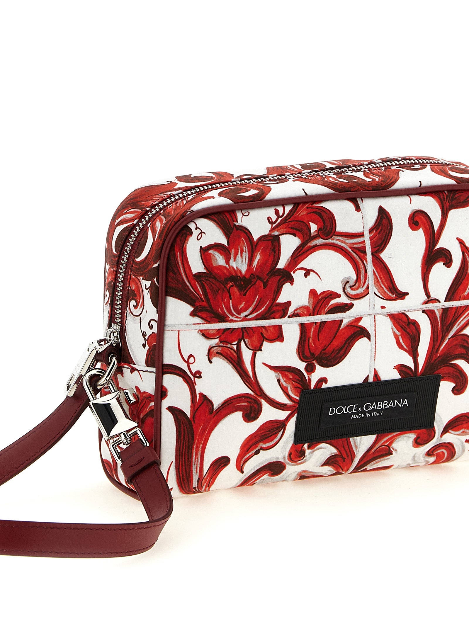 Dolce & Gabbana Handtasche aus mehrfarbigem Kalbsleder
