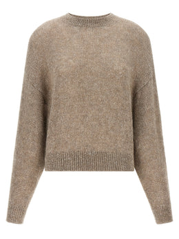 Brunello Cucinelli Beige Polyamid-Strickjacke