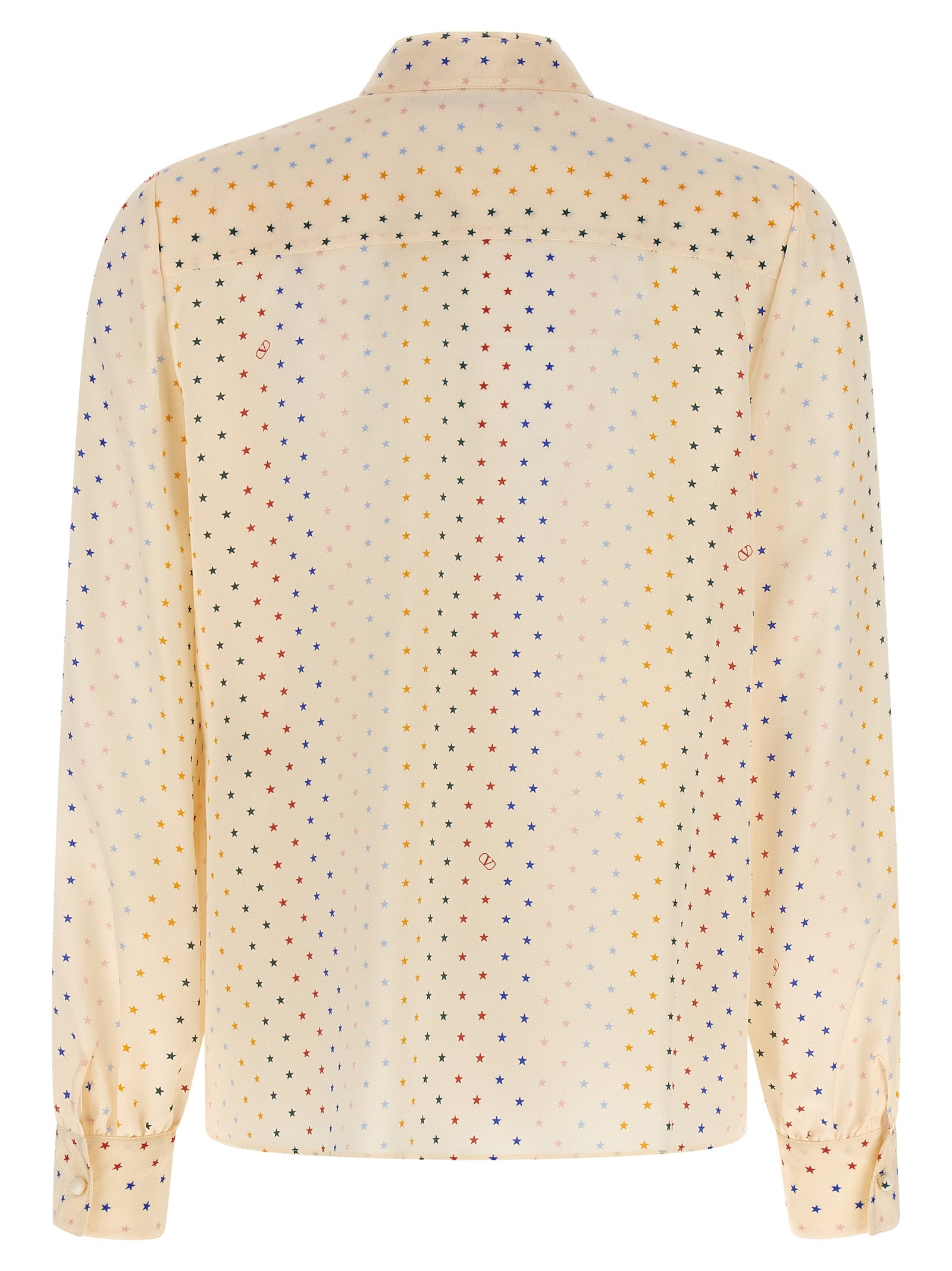 Valentino Garavani Mehrfarbige Seidenbluse