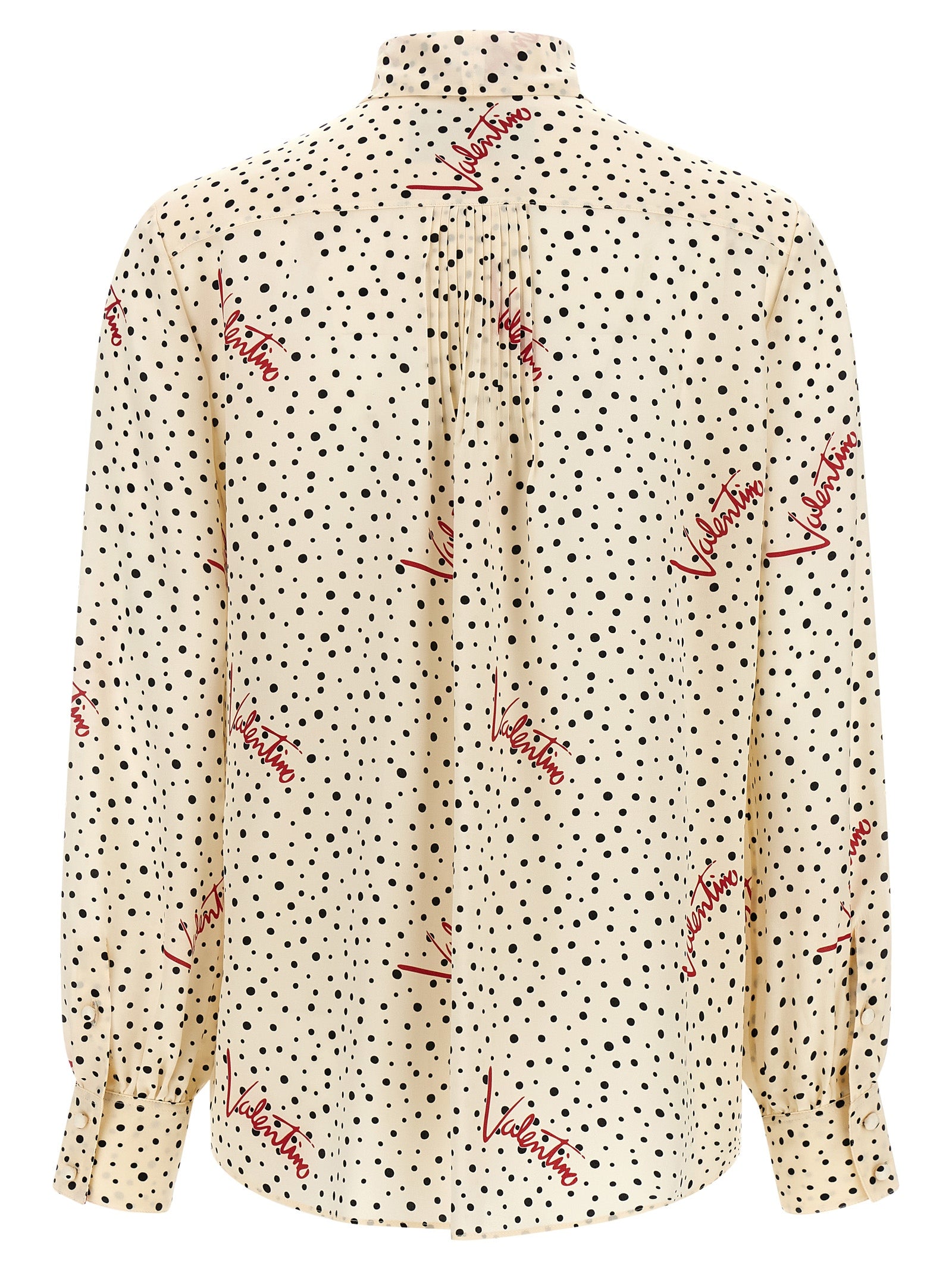 Valentino Garavani Mehrfarbige Seidenbluse