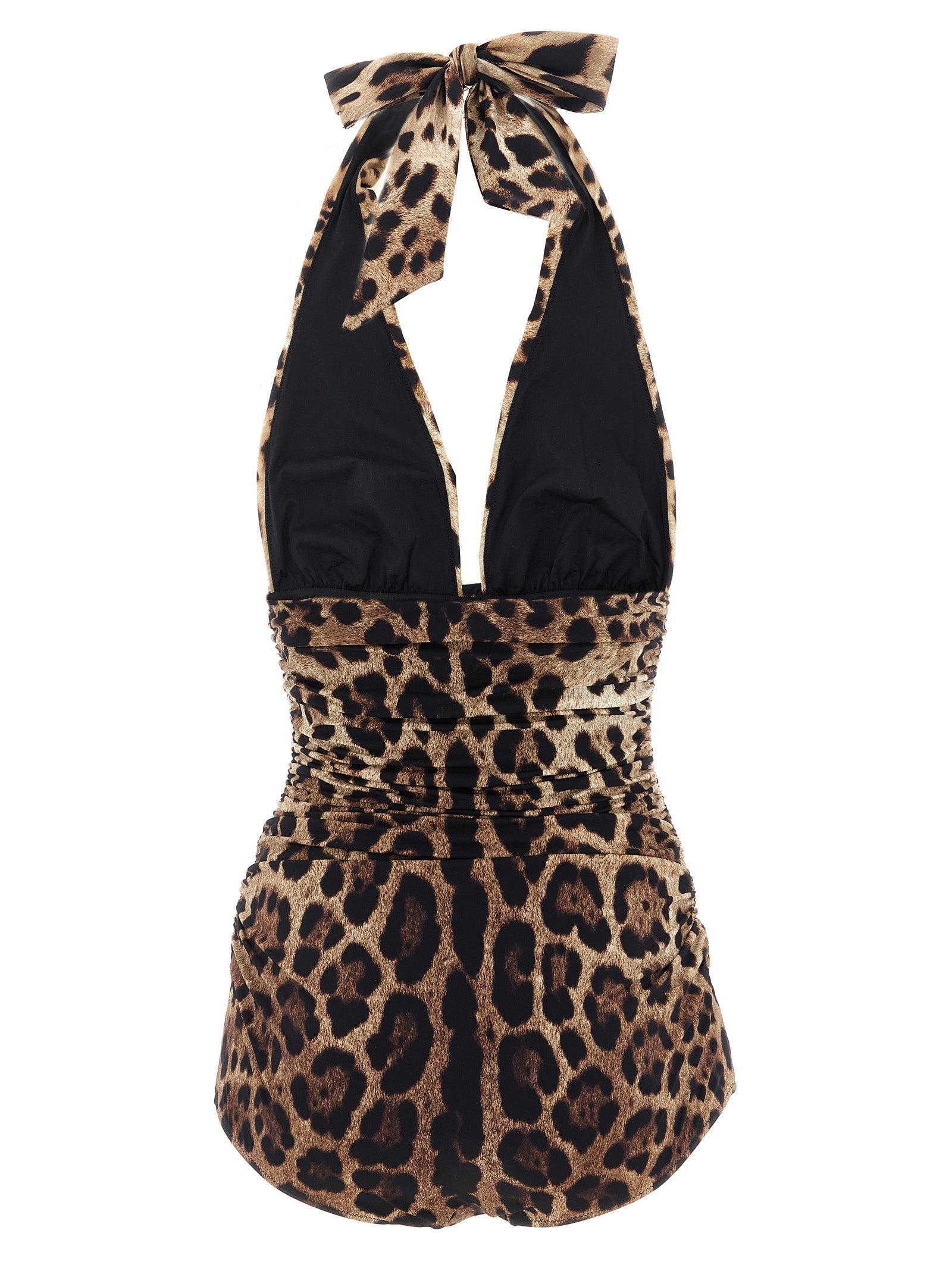 Dolce & Gabbana Brauner Einteiler aus Polyamid