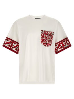 Dolce & Gabbana Mehrfarbiges Baumwoll-T-Shirt