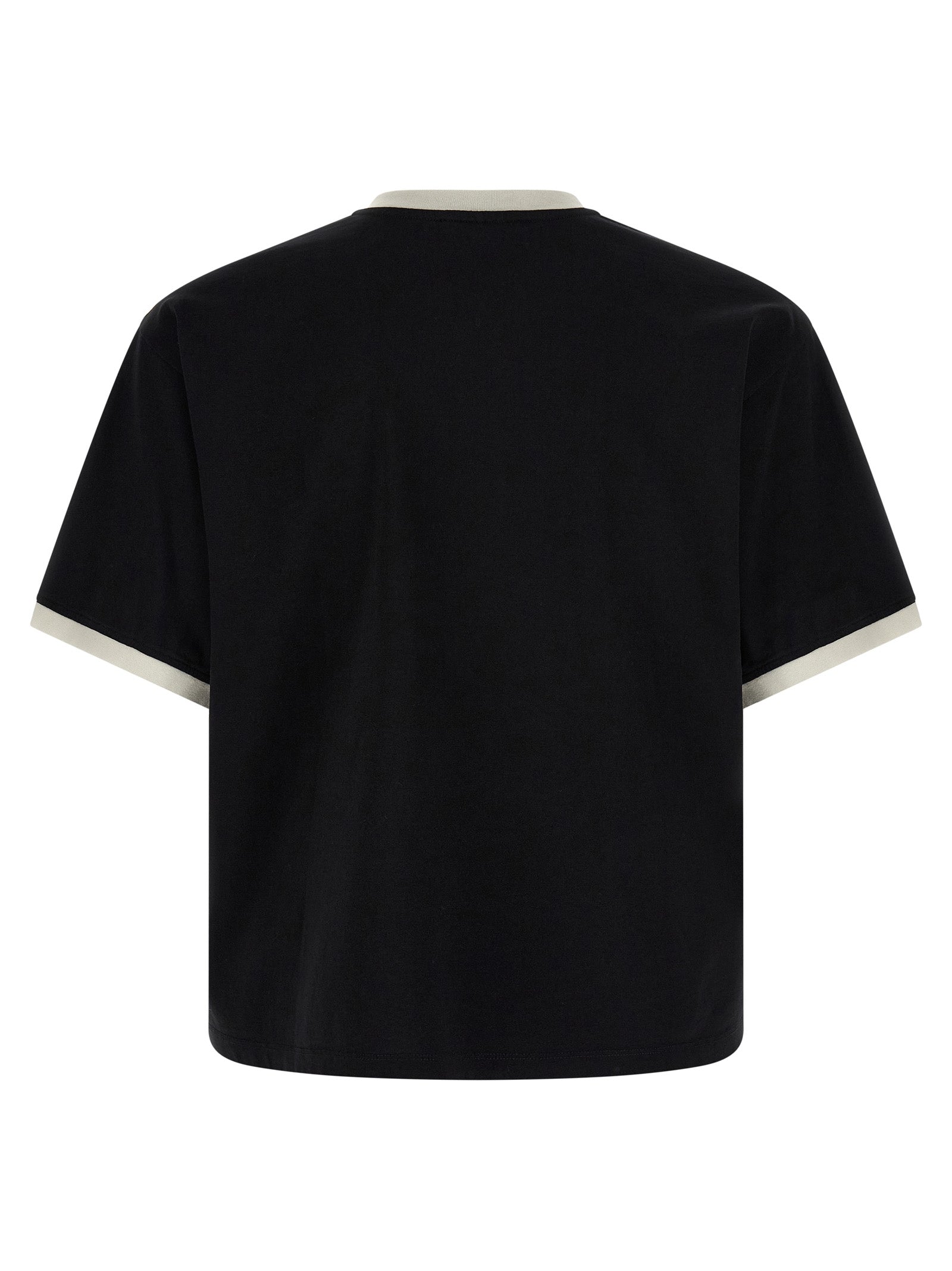 Versace Schwarzes Baumwoll-T-Shirt