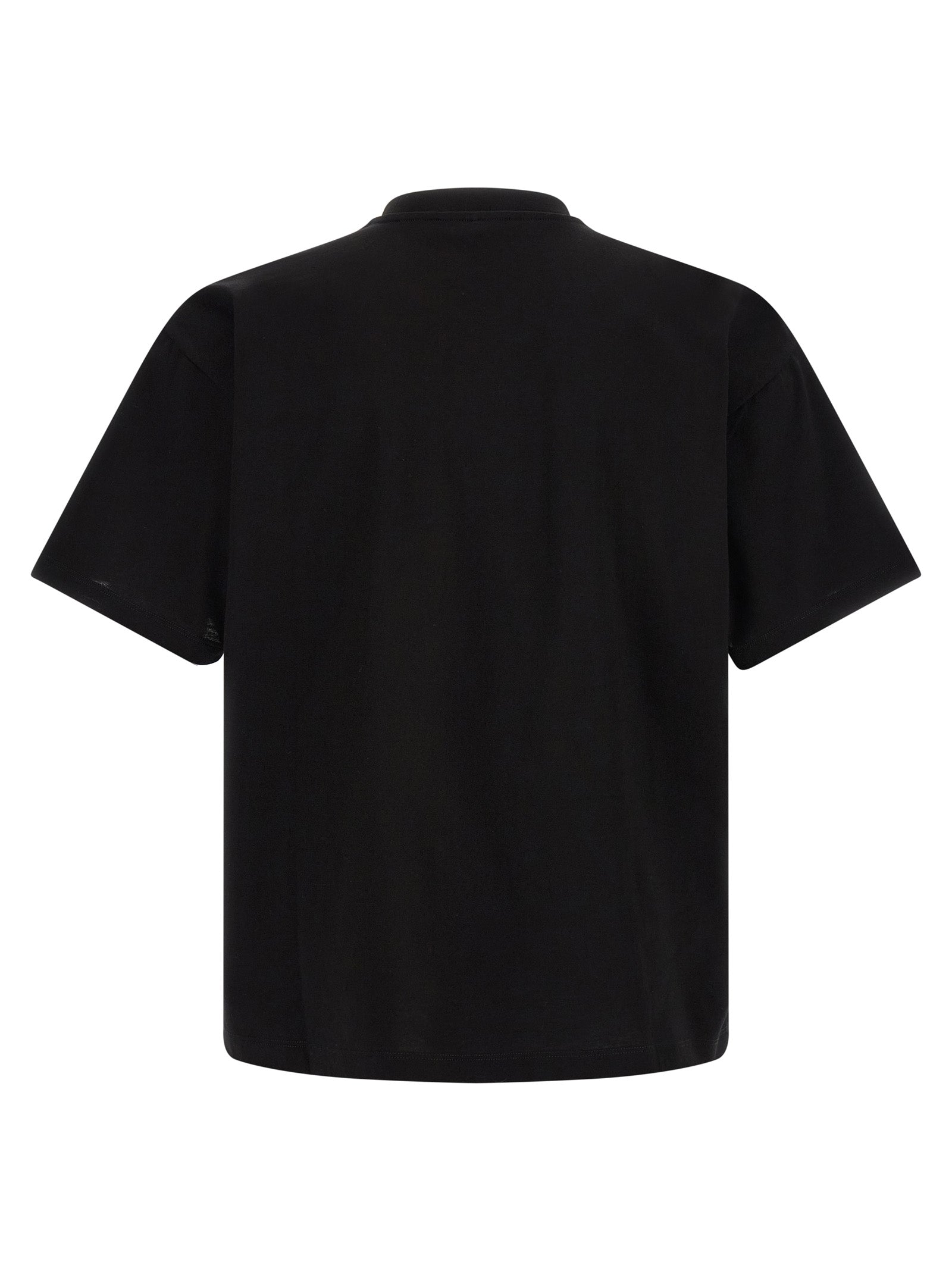 Versace Schwarzes Baumwoll-T-Shirt
