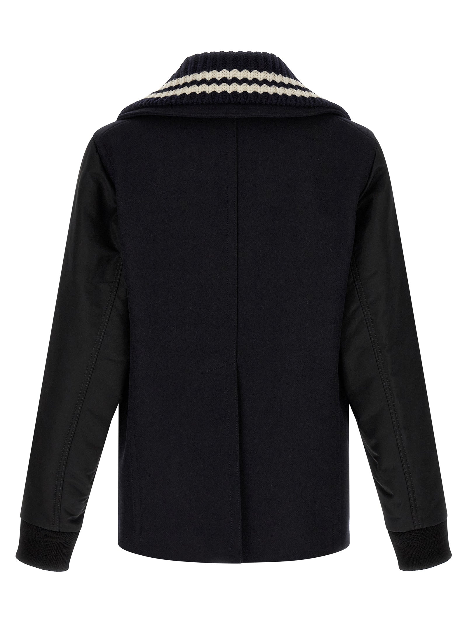 Dsquared² Blauer Wollmantel