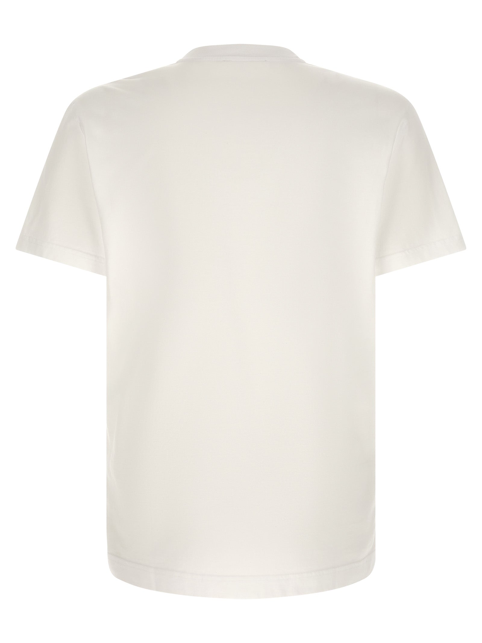 Dolce & Gabbana Weißes Baumwoll-T-Shirt