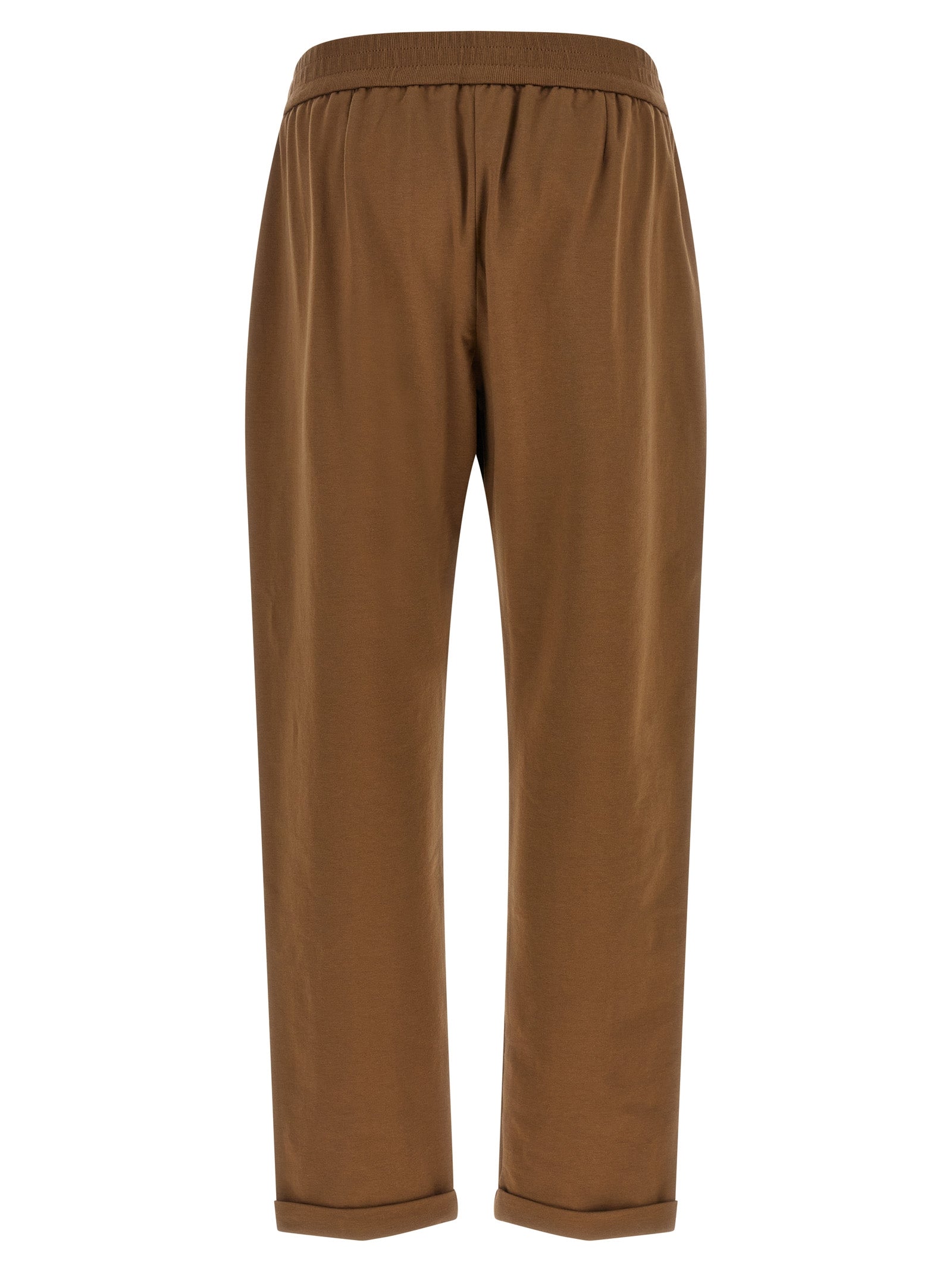 Brunello Cucinelli Braune Baumwoll-Jogginghose (Trainingshose)