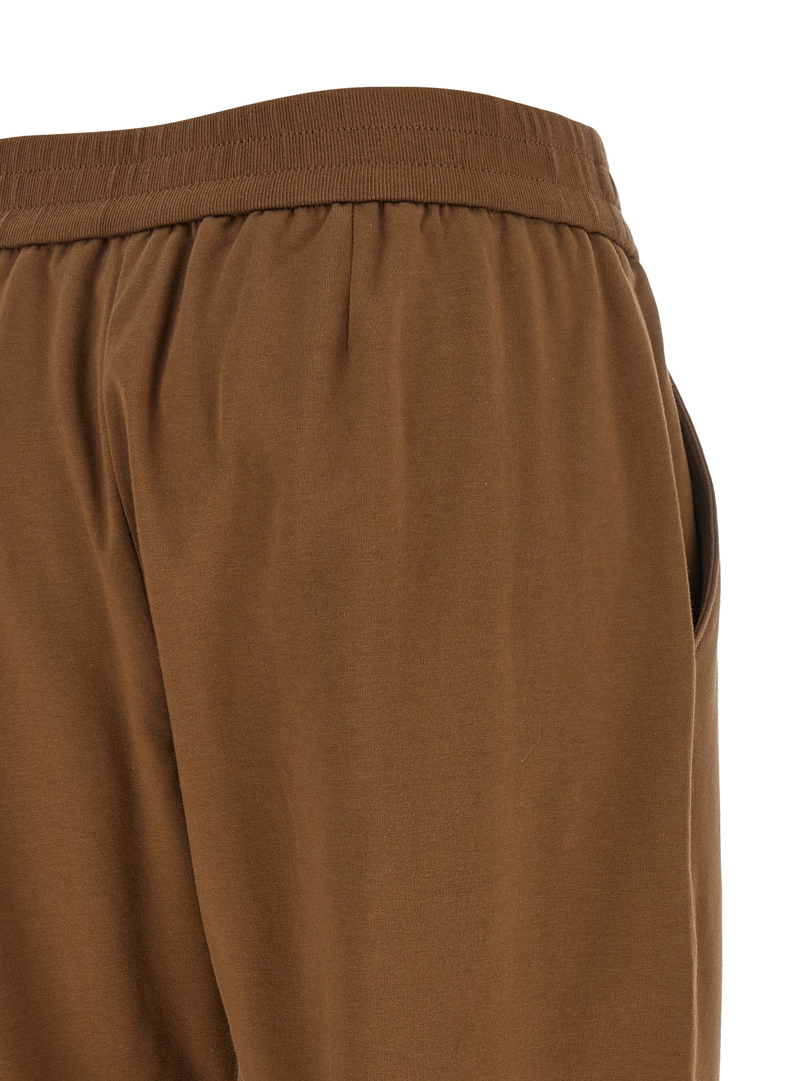 Brunello Cucinelli Braune Baumwoll-Jogginghose (Trainingshose)
