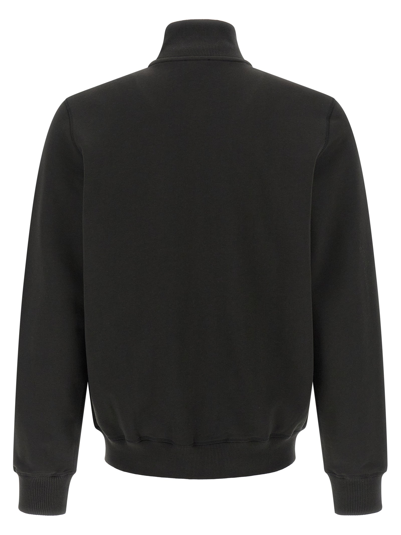 Diesel Schwarzer Baumwoll-Sweatshirt