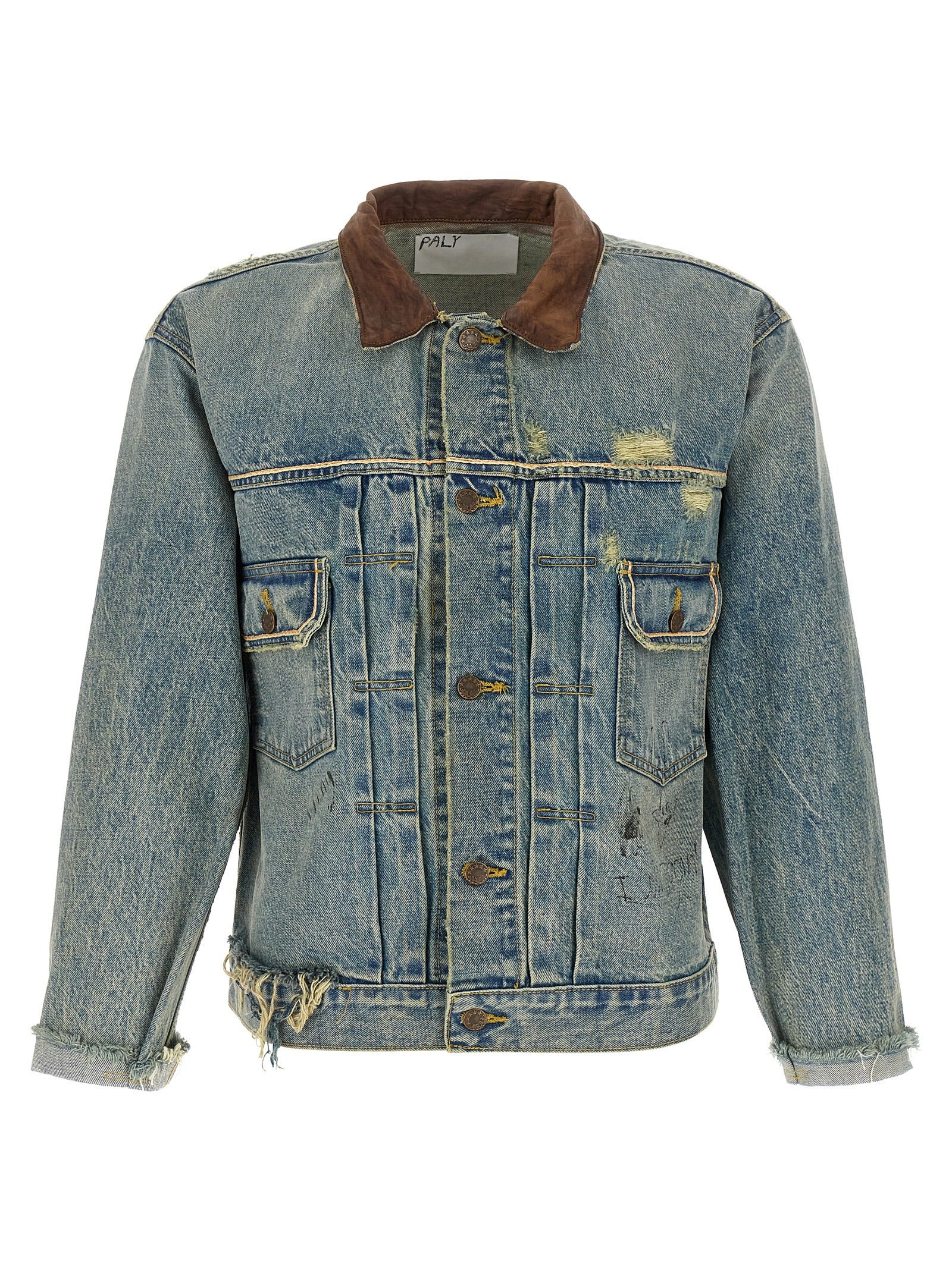 PALY Blaue Jeansjacke aus Baumwolle