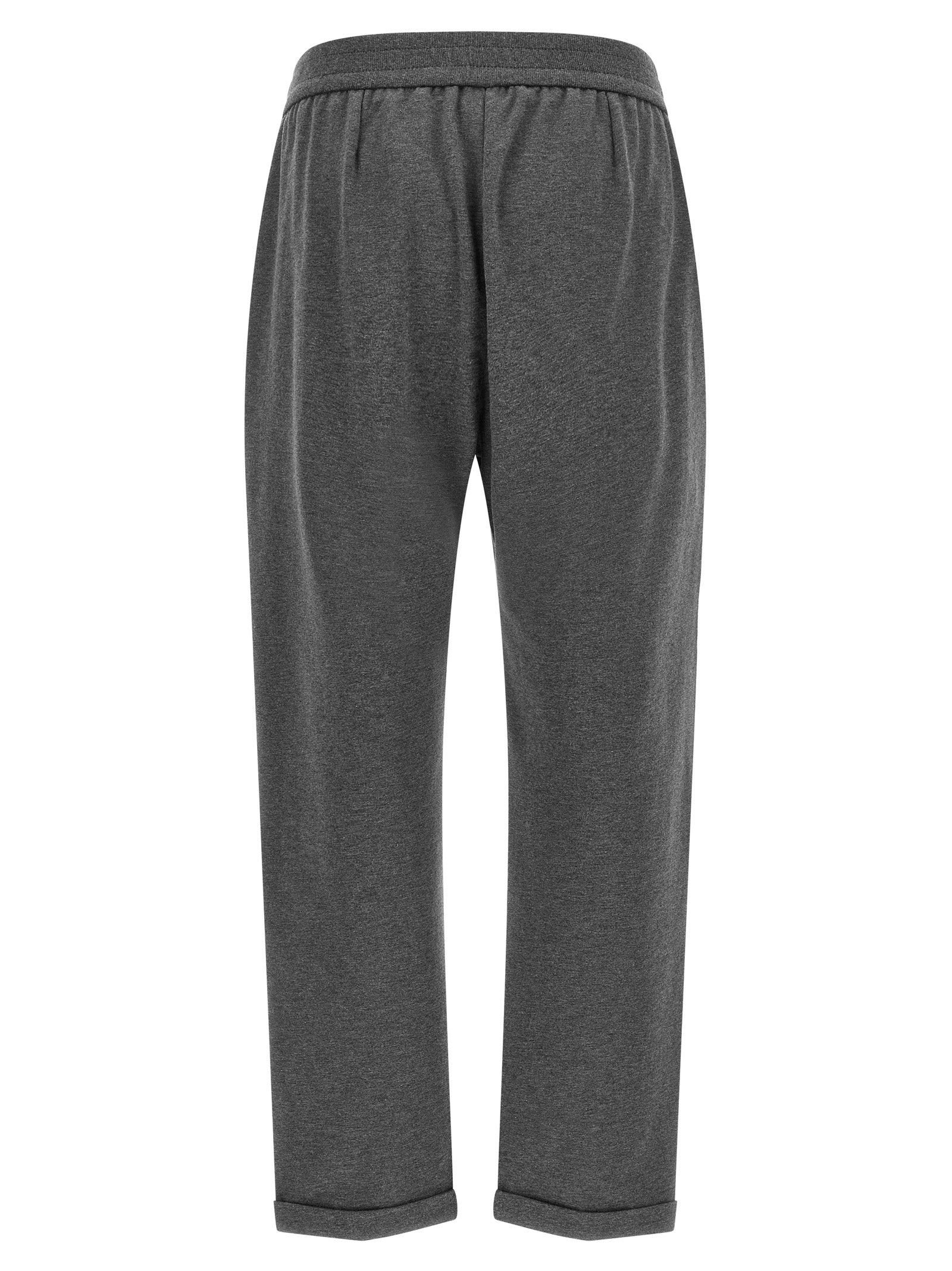 Brunello Cucinelli Graue Baumwoll-Freizeithose