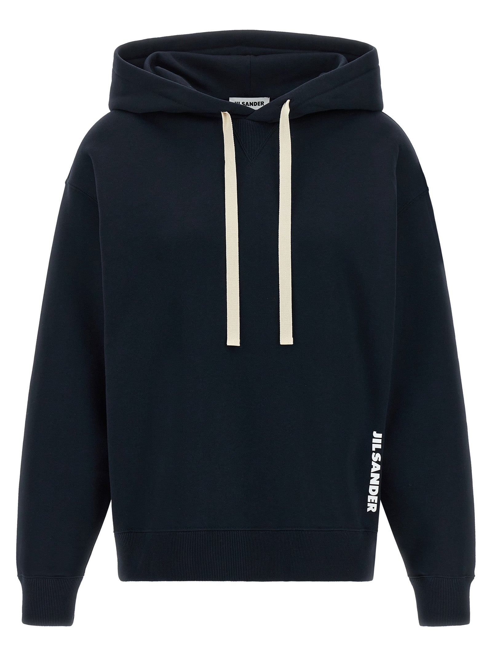 Jil Sander Blauer Baumwoll-Sweatshirt