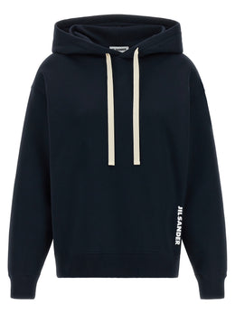 Jil Sander Blauer Baumwoll-Sweatshirt