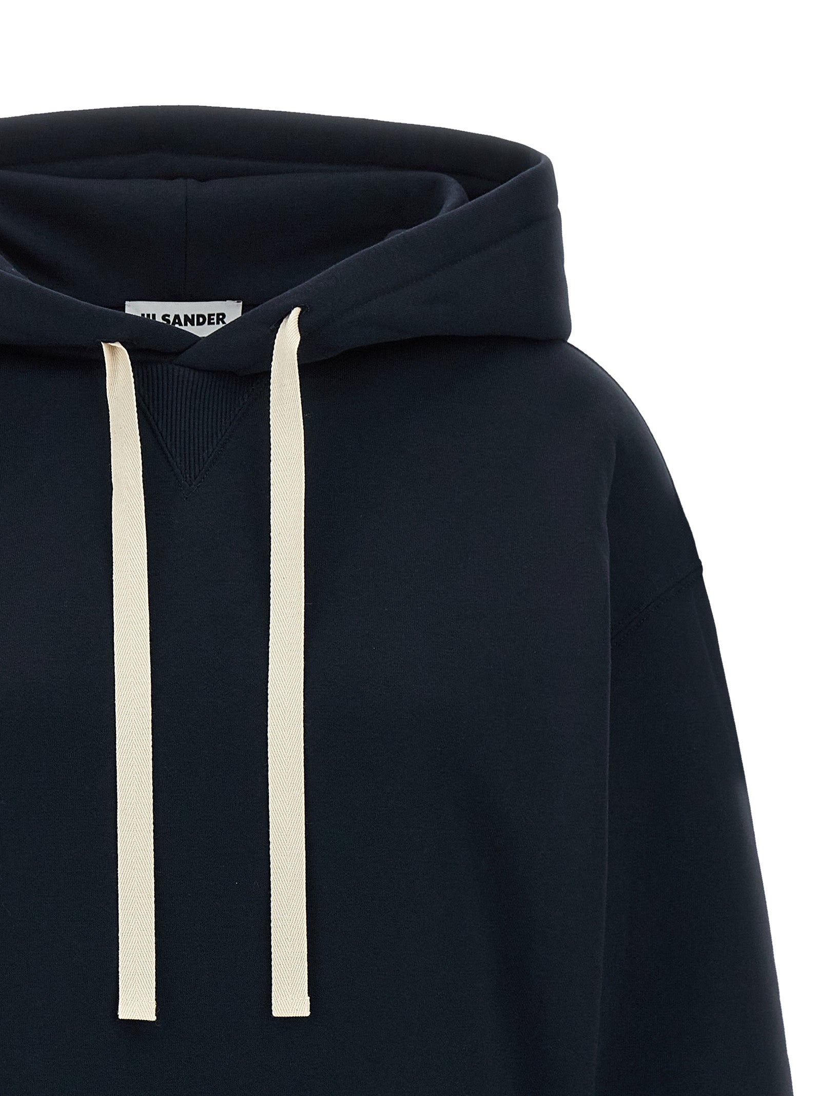 Jil Sander Blauer Baumwoll-Sweatshirt