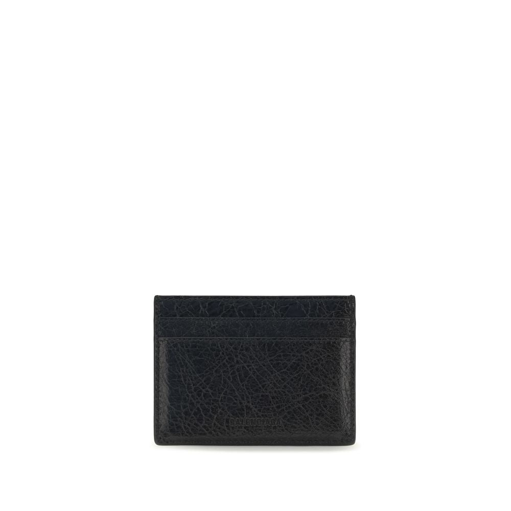 Balenciaga Schwarzes Lamm Ovis Aries Aries Portemonnaie