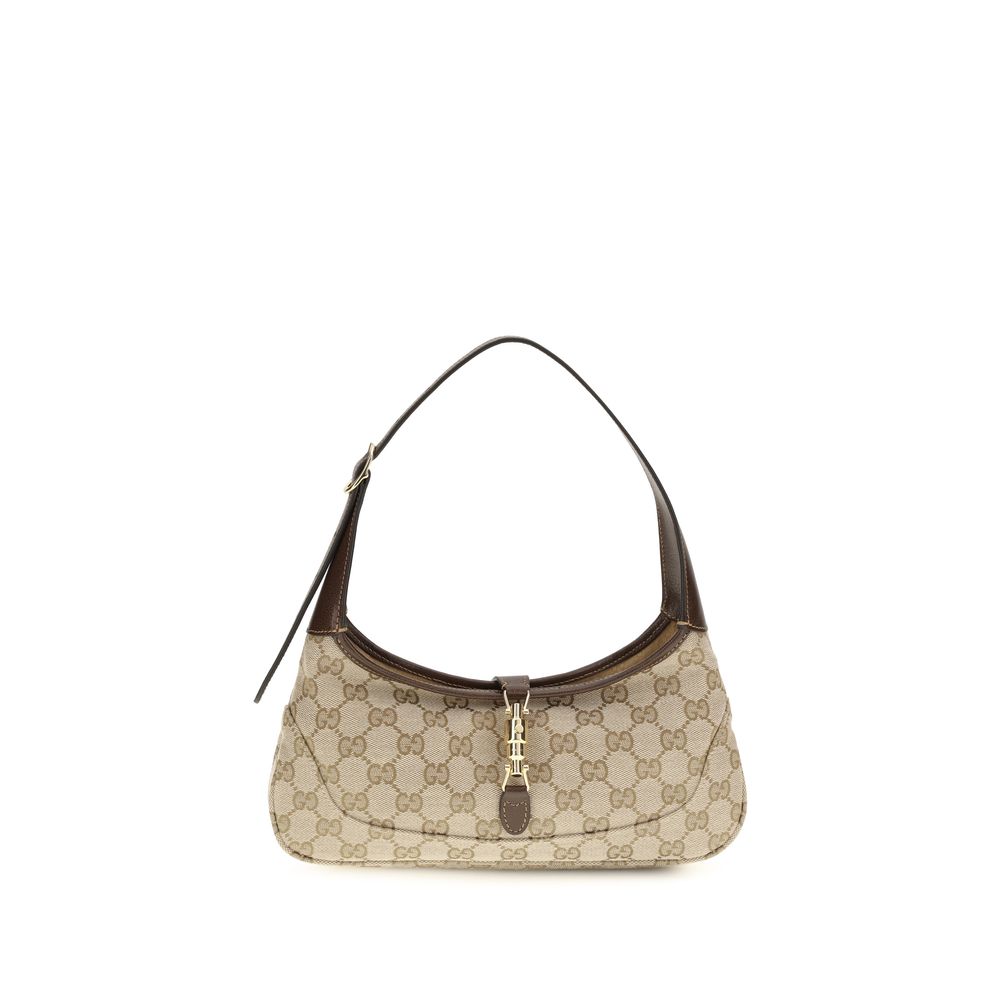 Gucci Beige Stoff-Handtasche